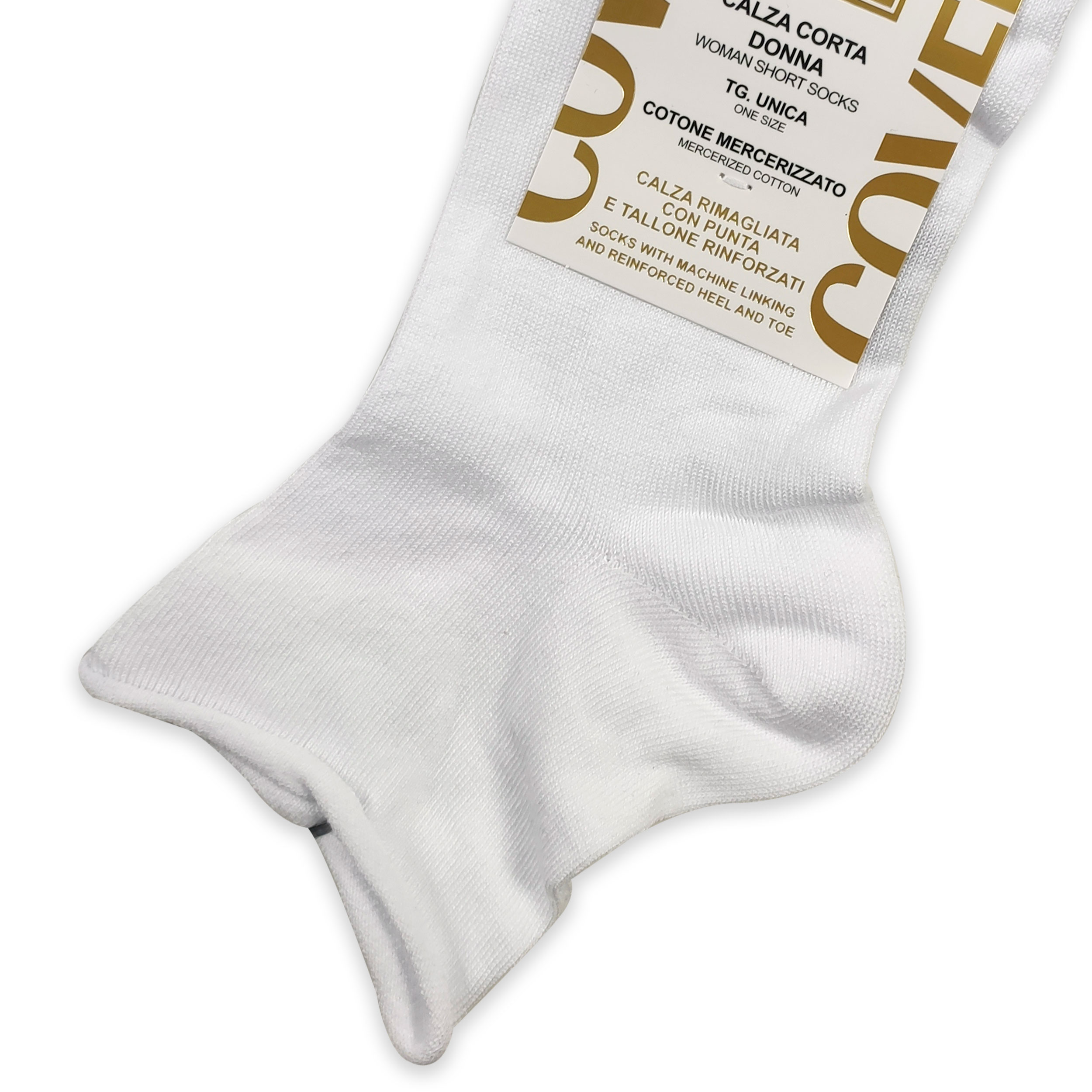 Women's short socks without elastic Image