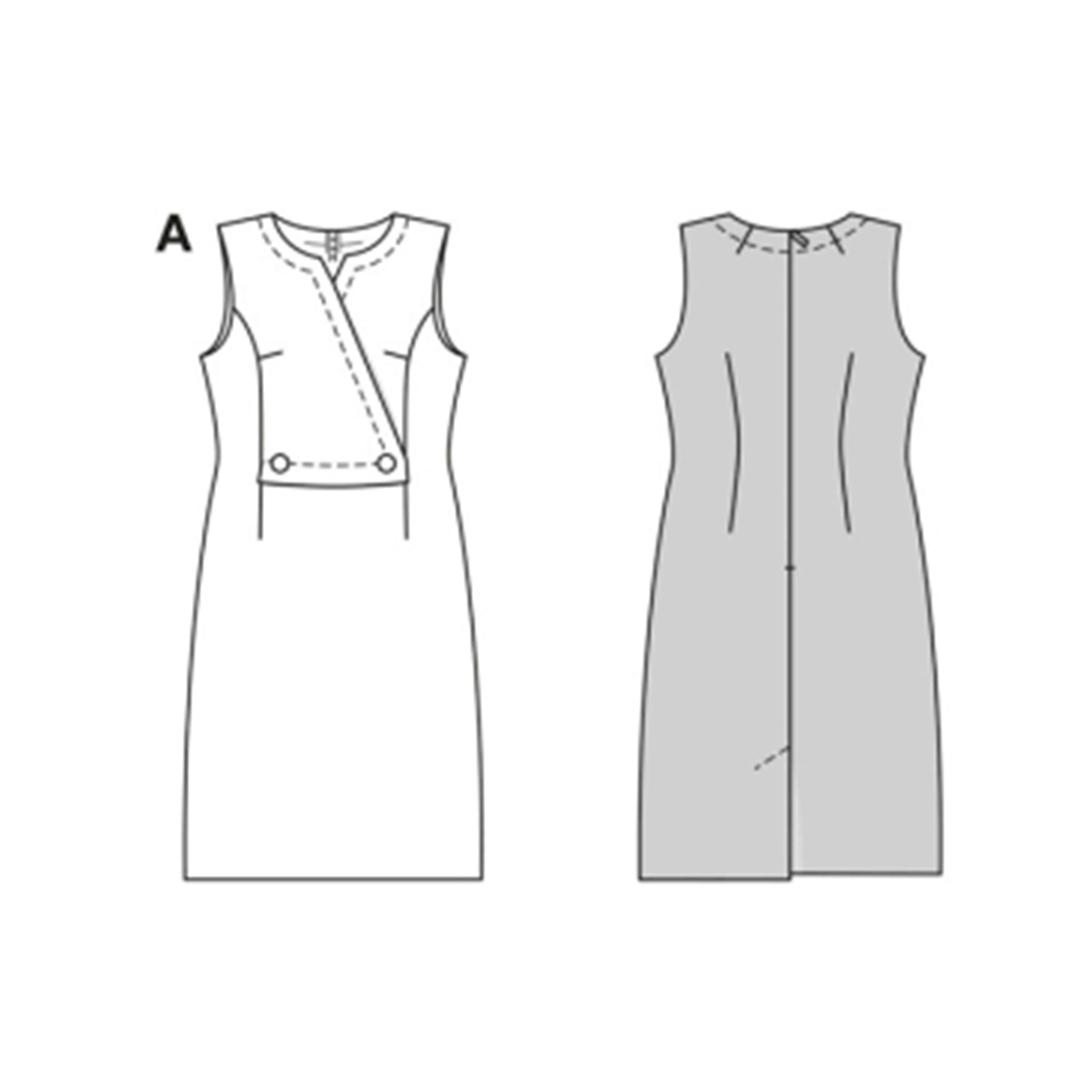 Burda Advanced Dress pattern Image