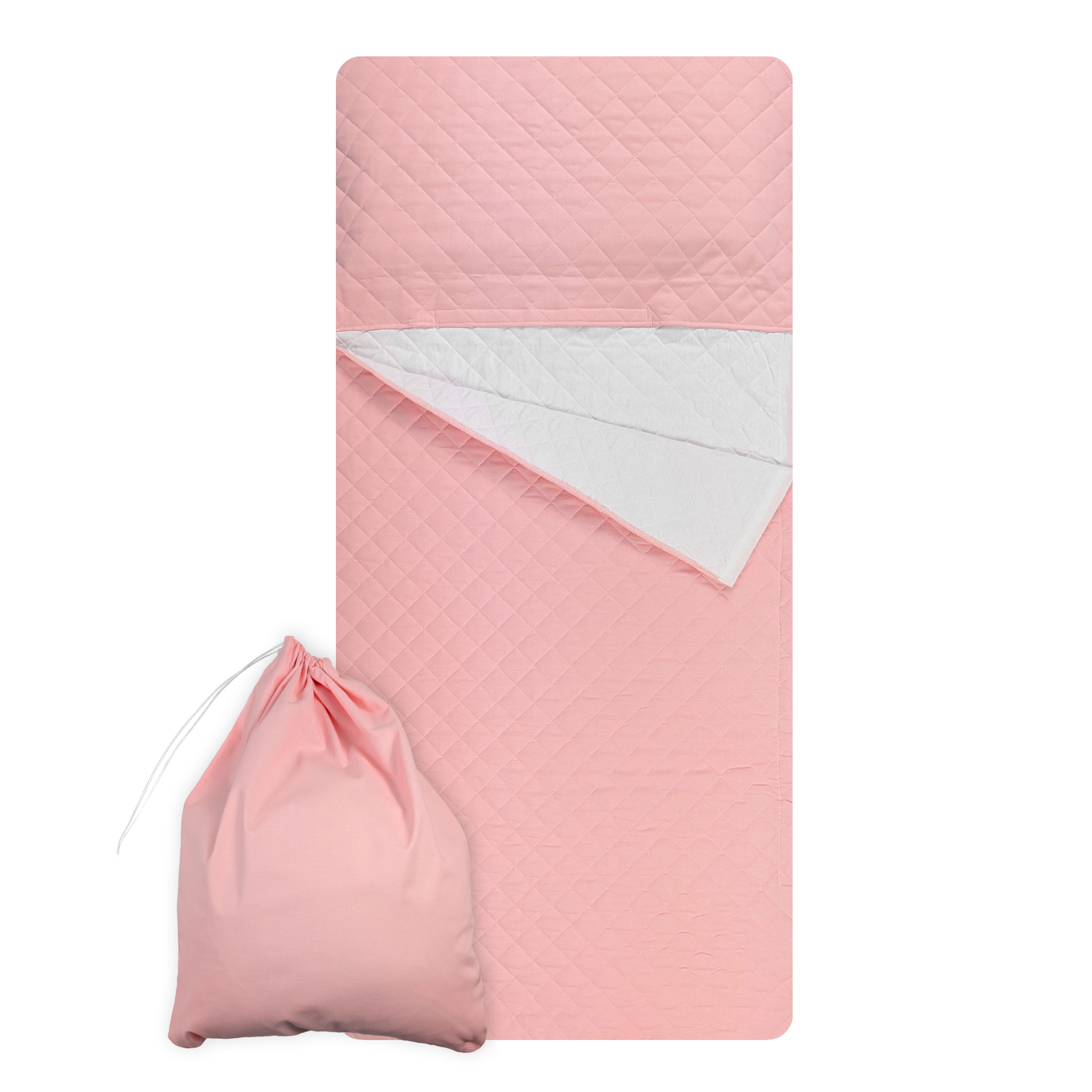 Solid Pink Sleeping Bag Image