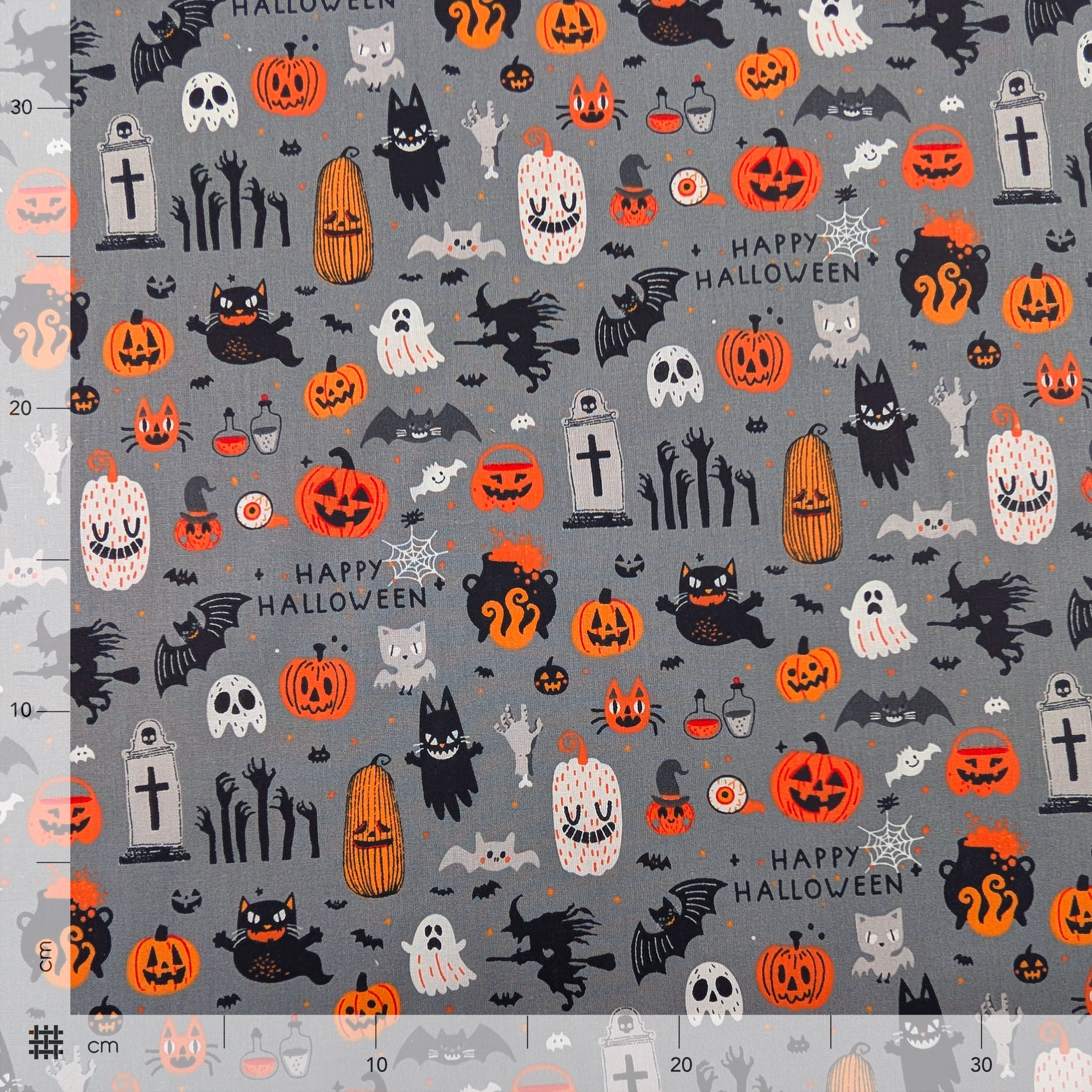 Joyeux Halloween Fantasy Cotton Image
