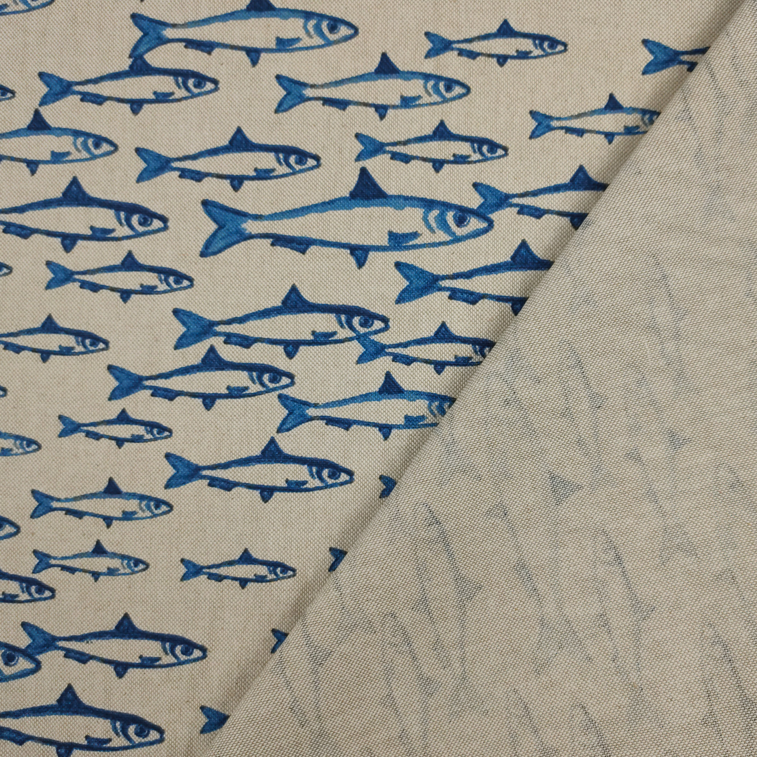 Half Panama - Hand Drawn Fishes