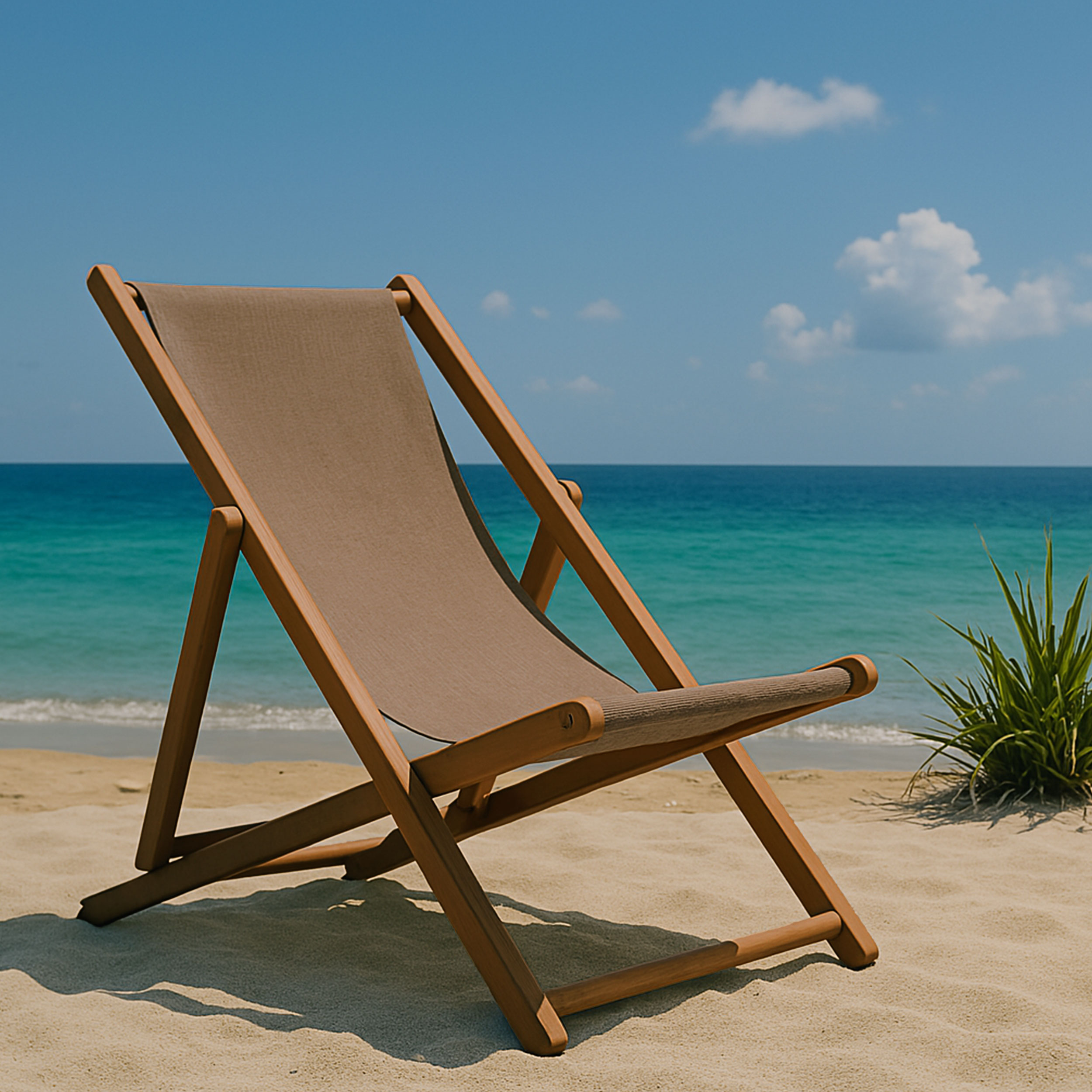 Deckchair Unicolour Canvas  Image