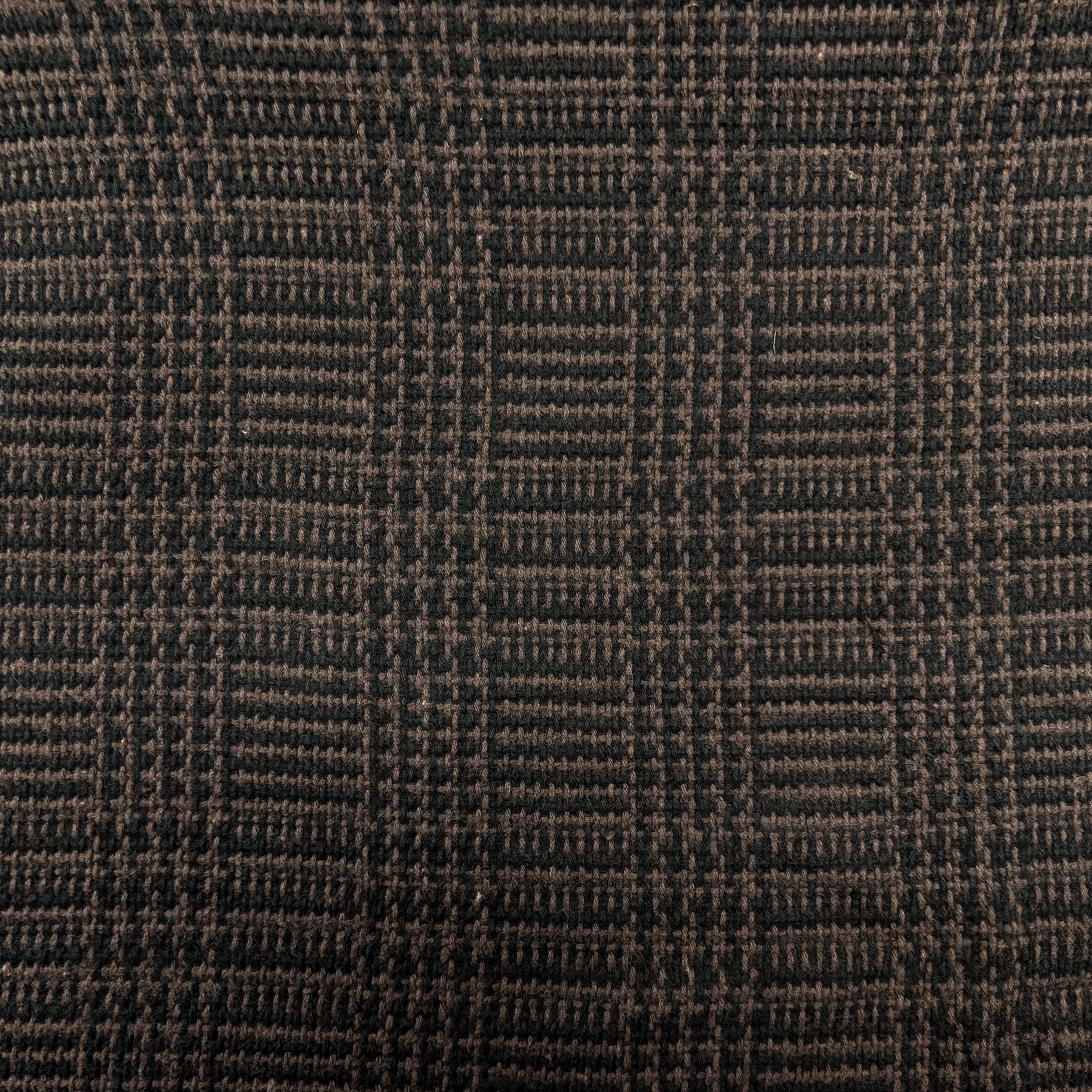 Pure Cotton Black Tweed Brown Braids Image