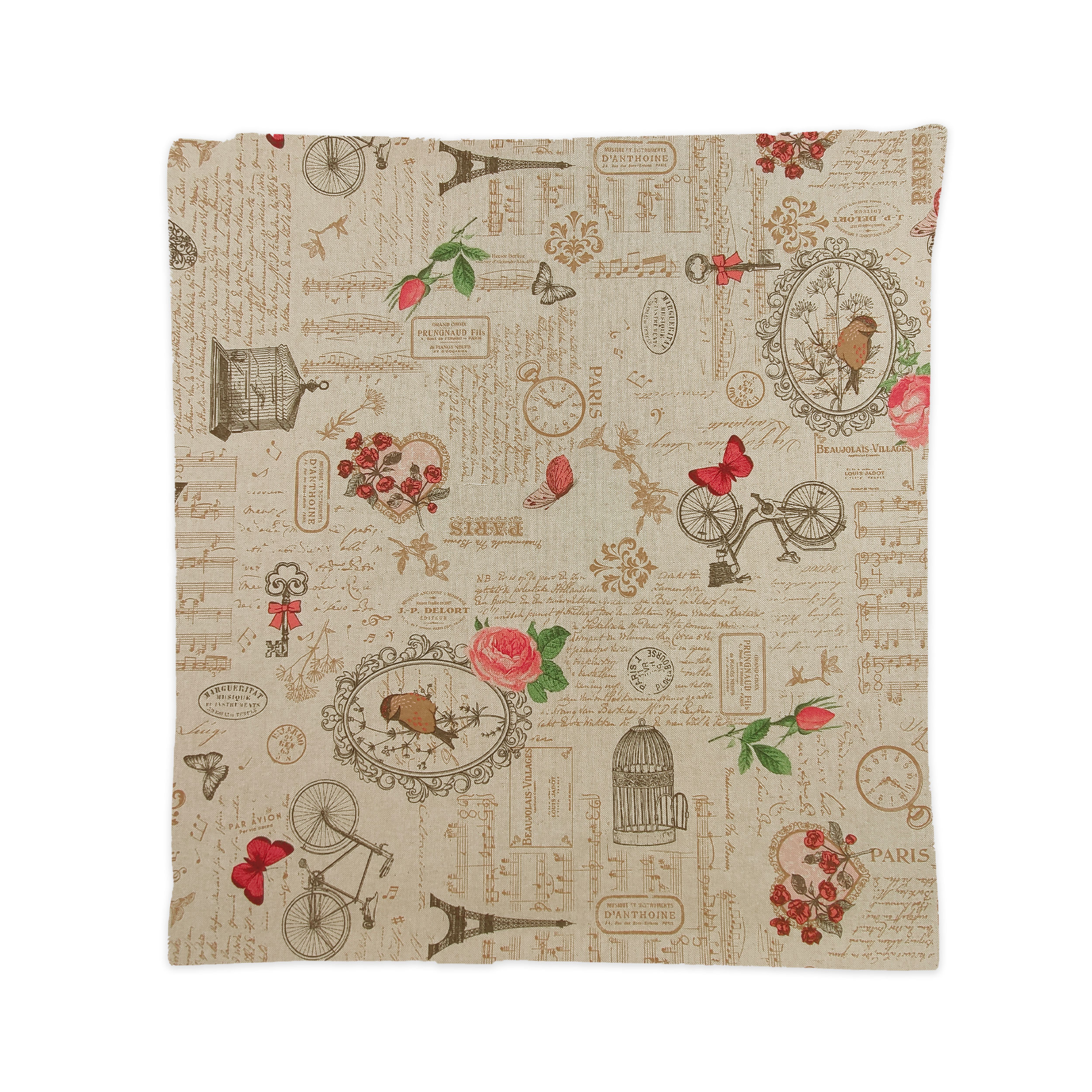 Taie d'oreiller Bohemian Paris Fantasy Cushion