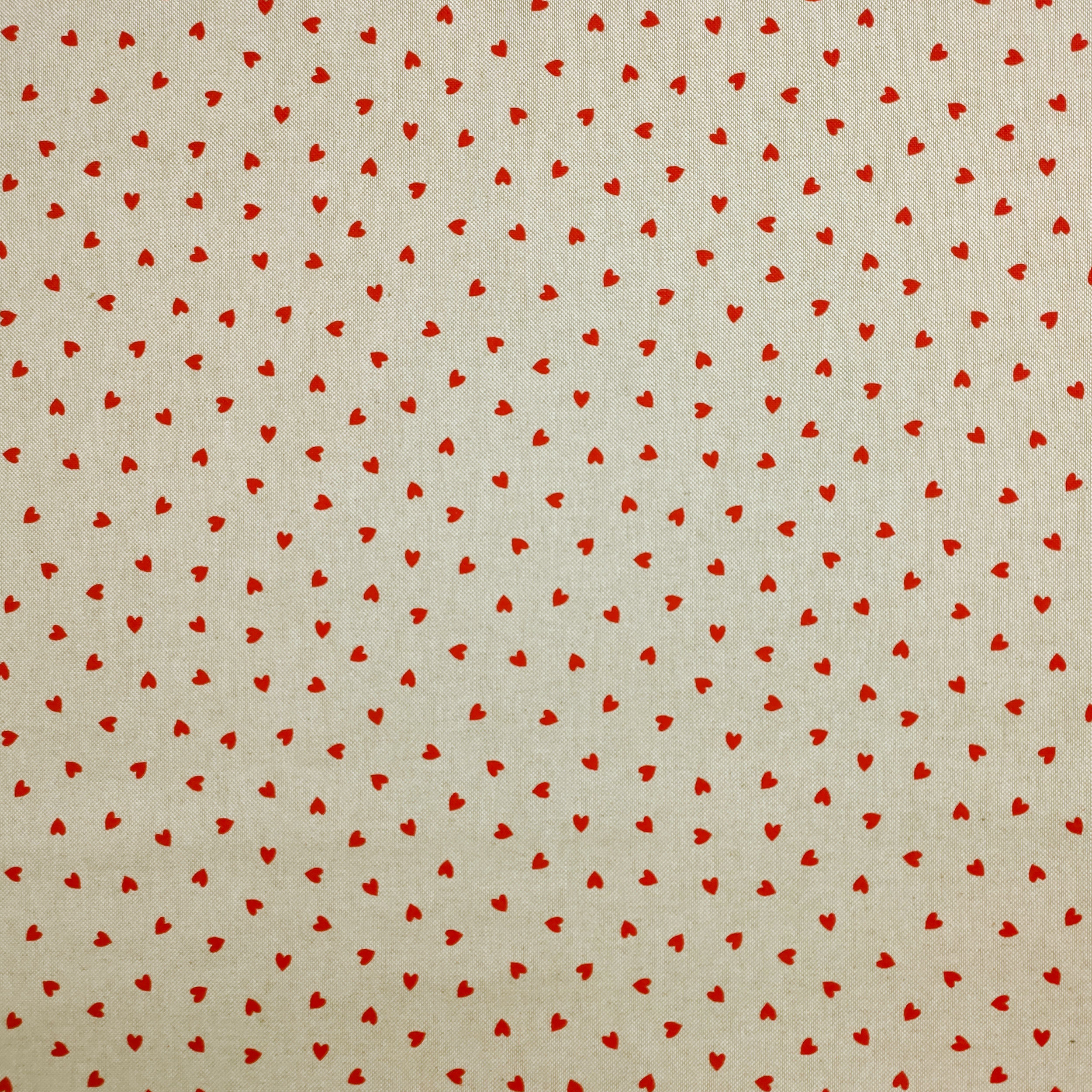 Half Panama - Little Red Hearts Image