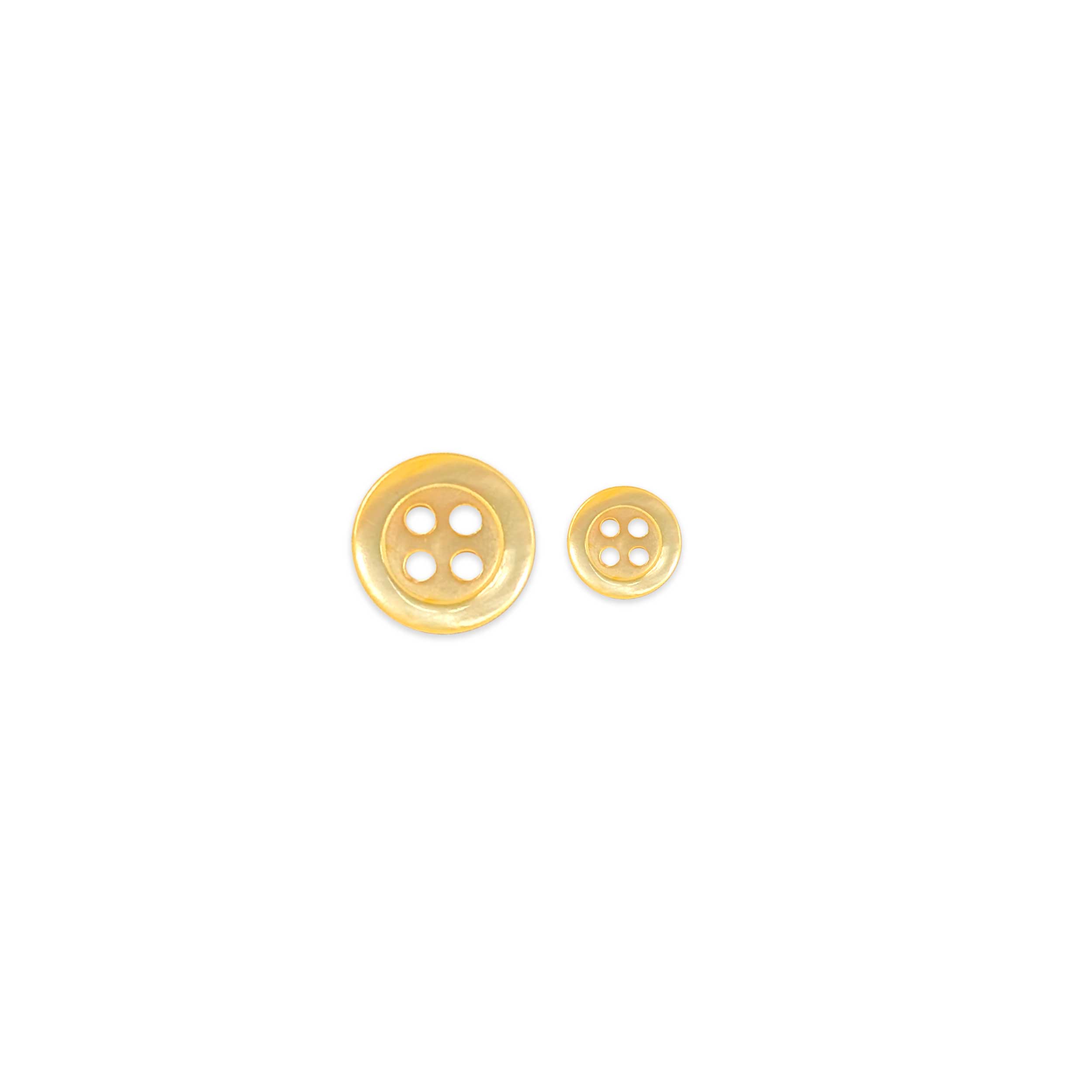 Four-hole button Mother-of-pearl Cream Image