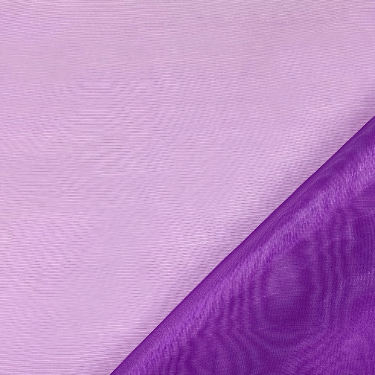 Tissu découpé Organza H 140 cm Violet 210x140 cm Image