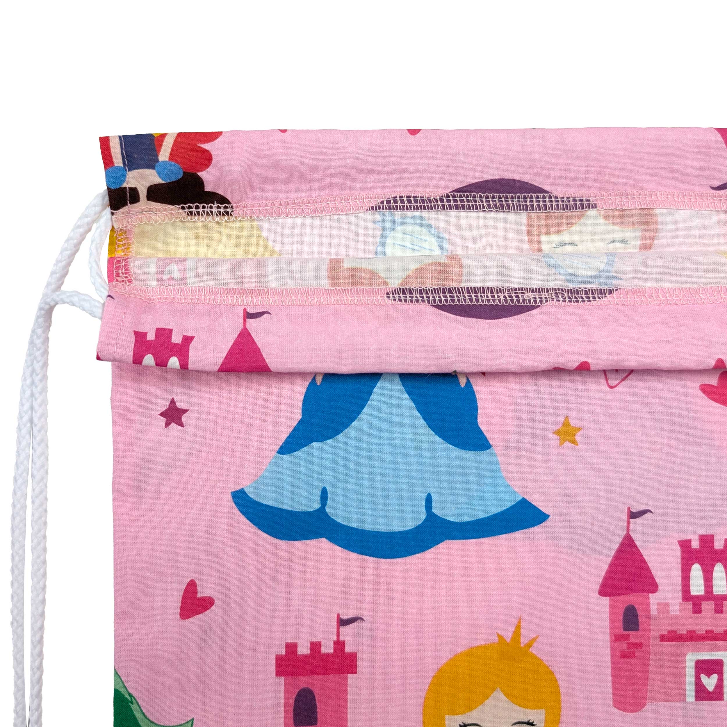 Kindergarten Backpack Princesses Pink Background Image
