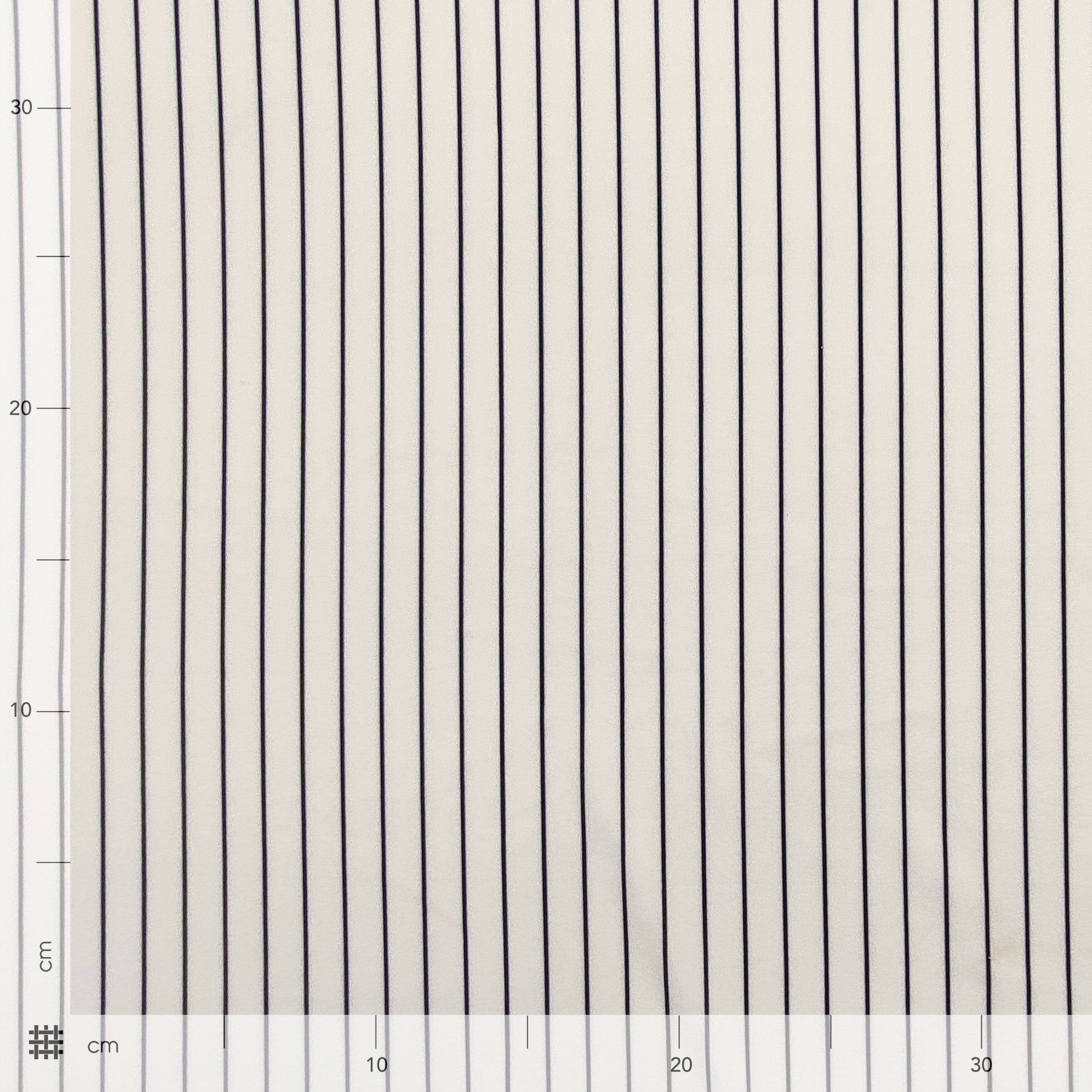 Scuba White Black Stripes