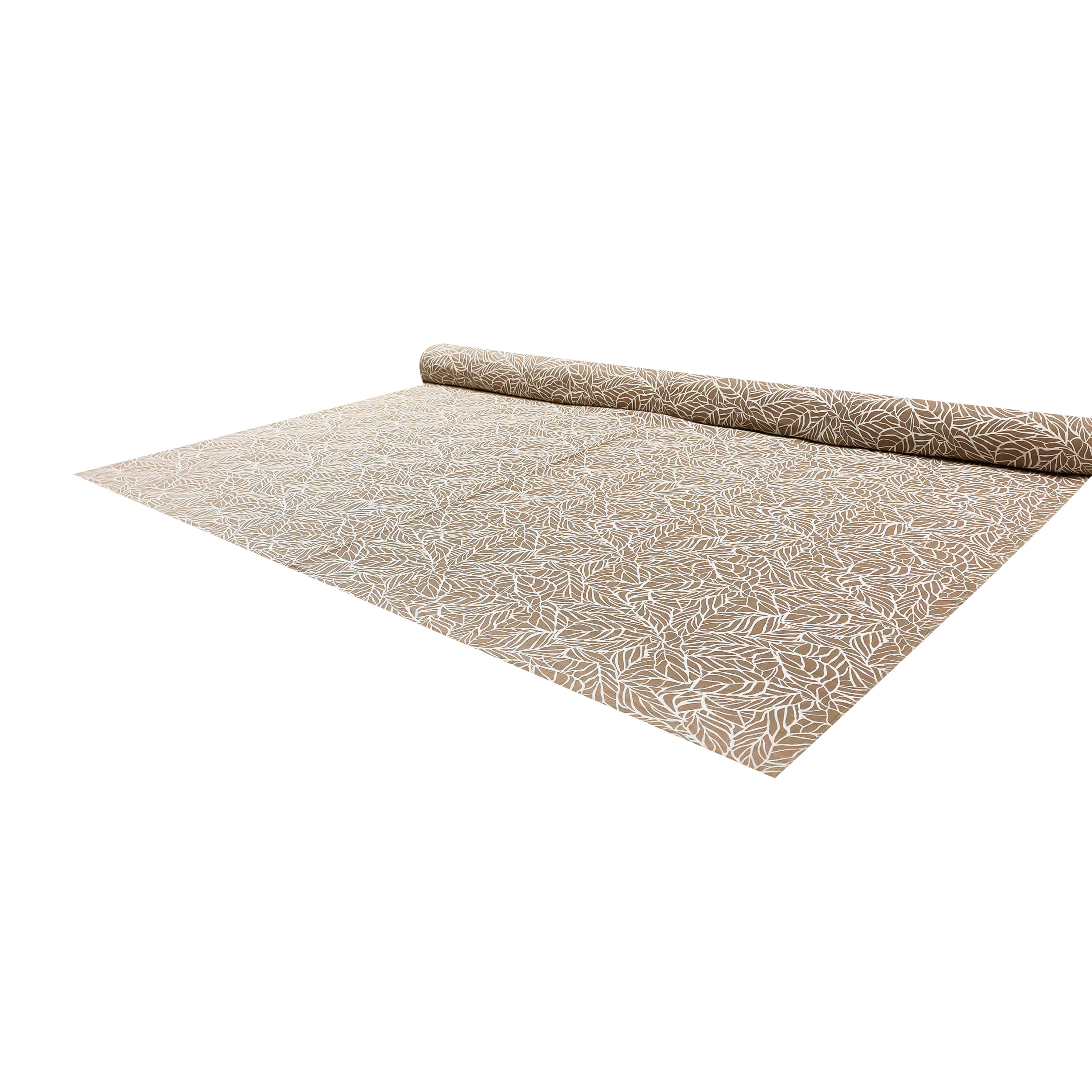 Mezcla de hojas de lino Fondo Beige
