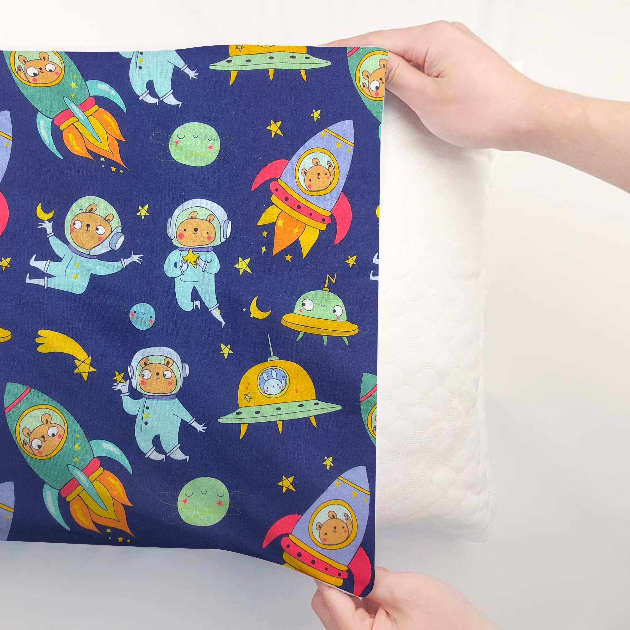 Taie d'oreiller Astronaut Bears - Panini Fabrics