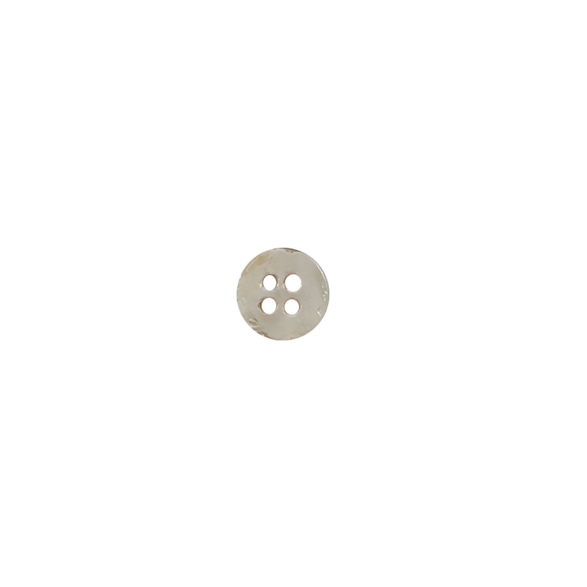 4-Hole Mother-of-Pearl Button in Cream Image