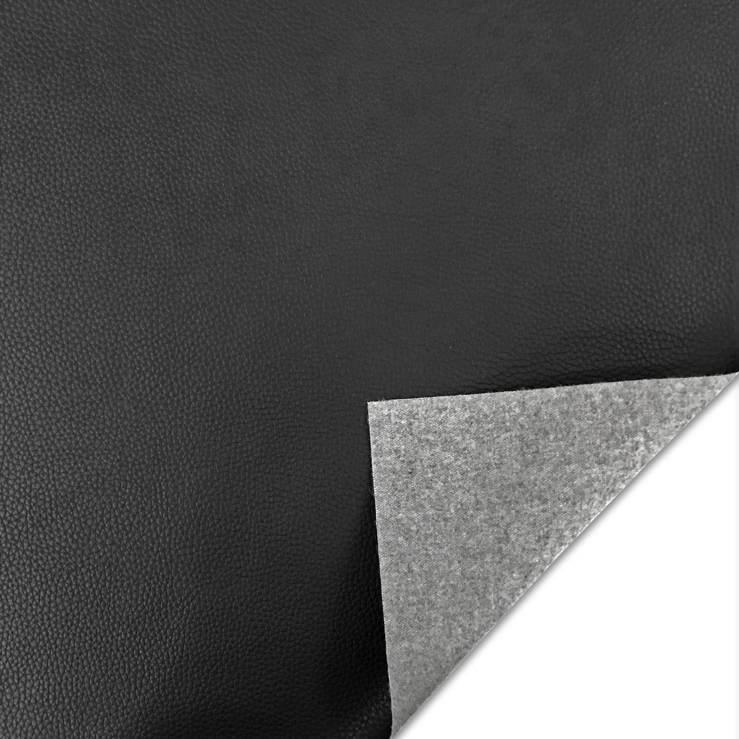 Découpe Faux cuir Tissu Imperméable Noir 50x140 cm
