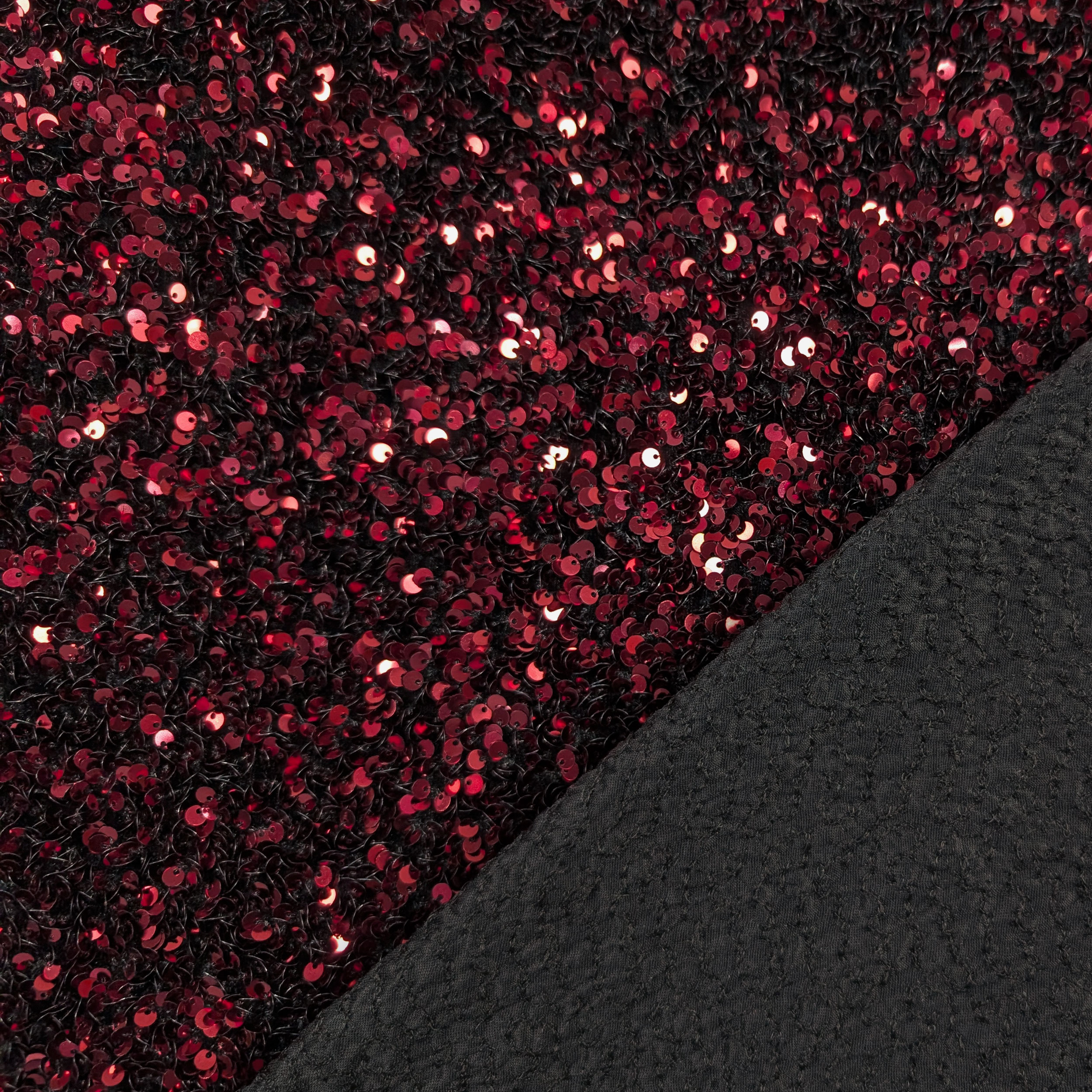 Dressmaking Sequins on Velvet Image