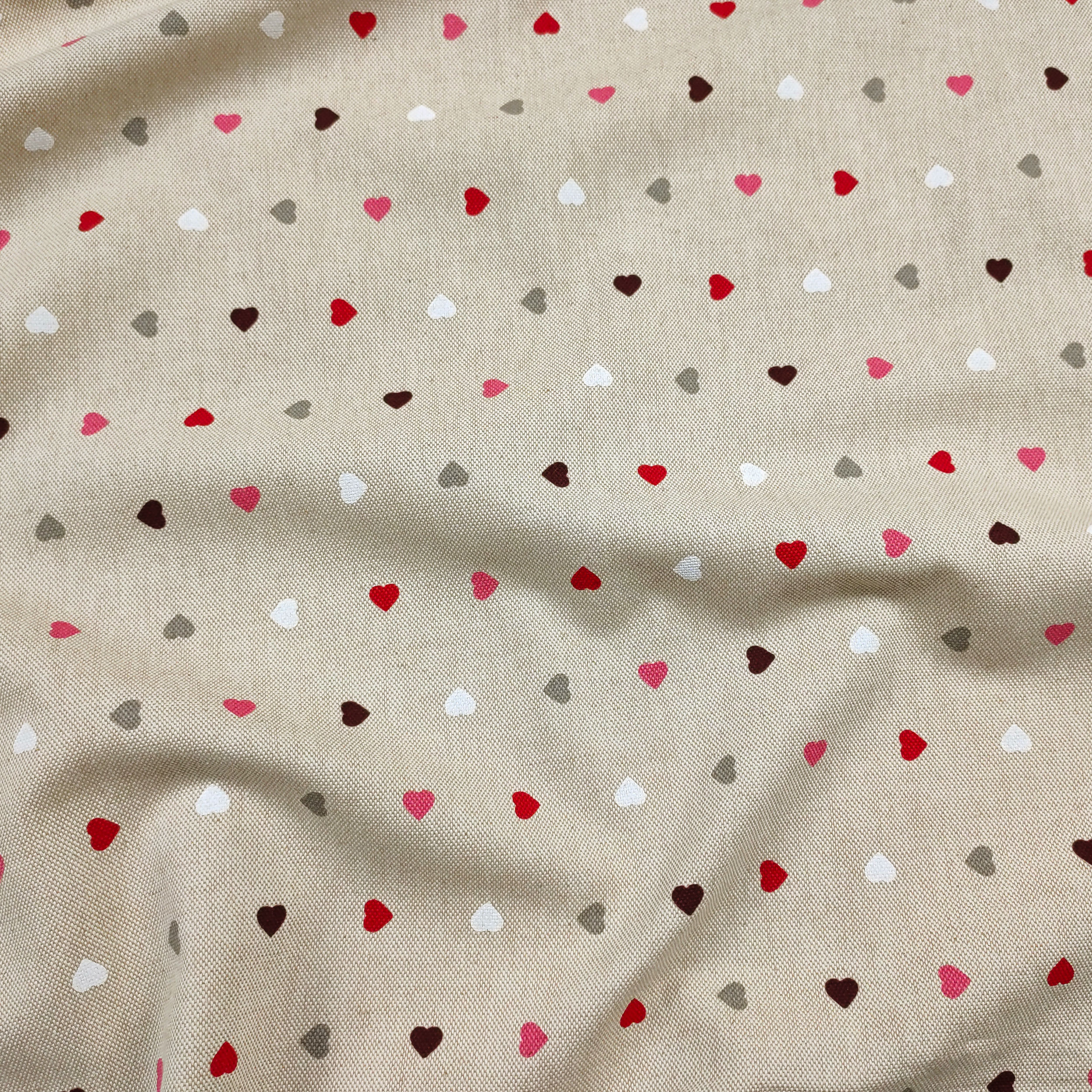 Panama Cuoricini Red and Pink Tones