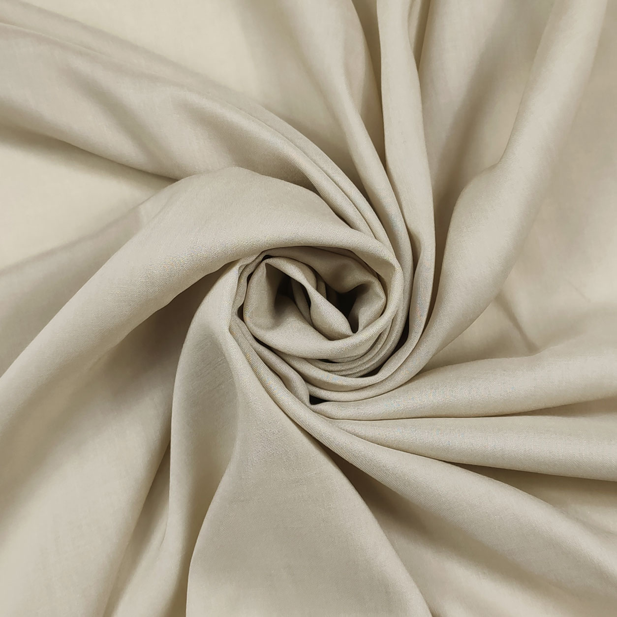 Plain Natural Viscose Fabric Image