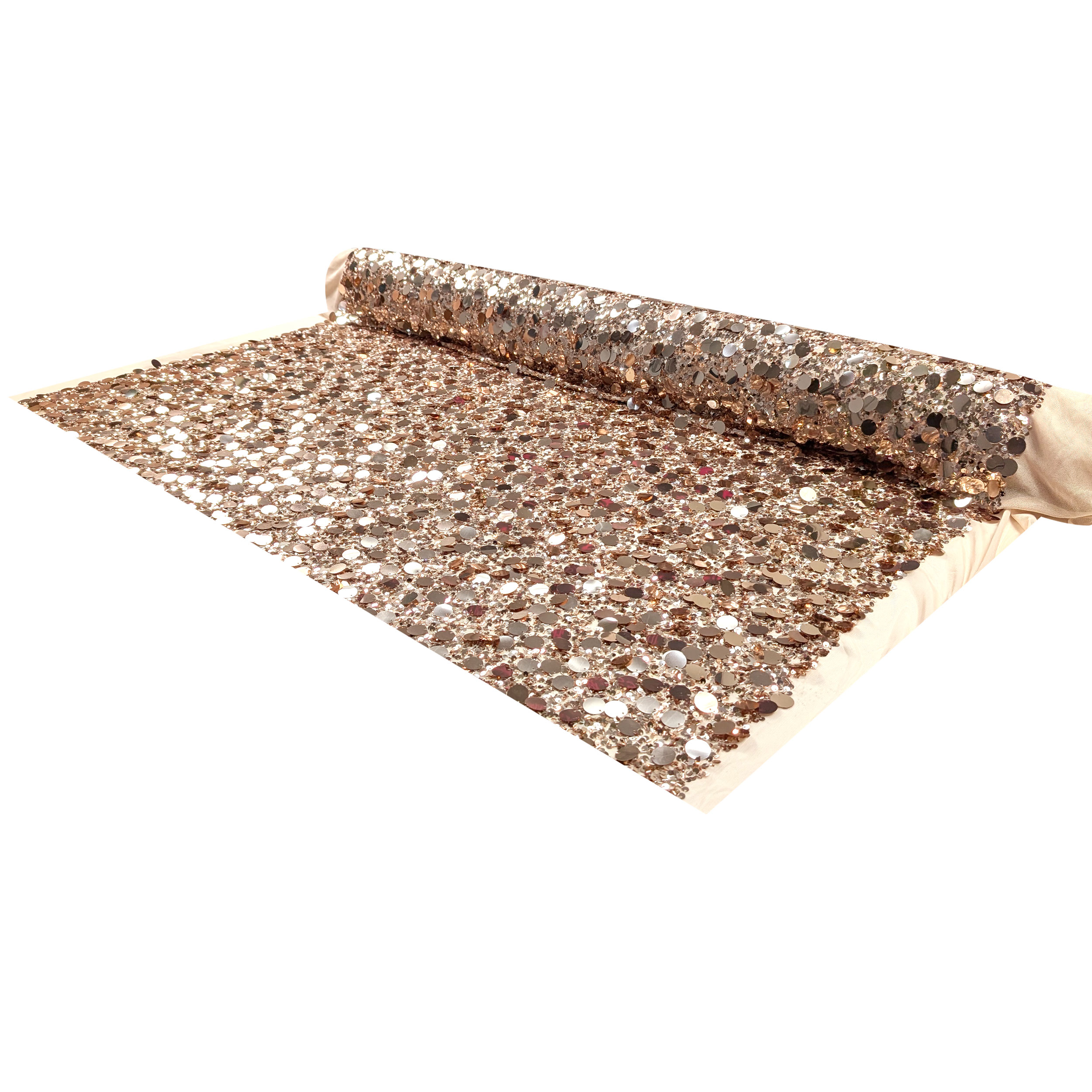 Large powder sequin fabric Image