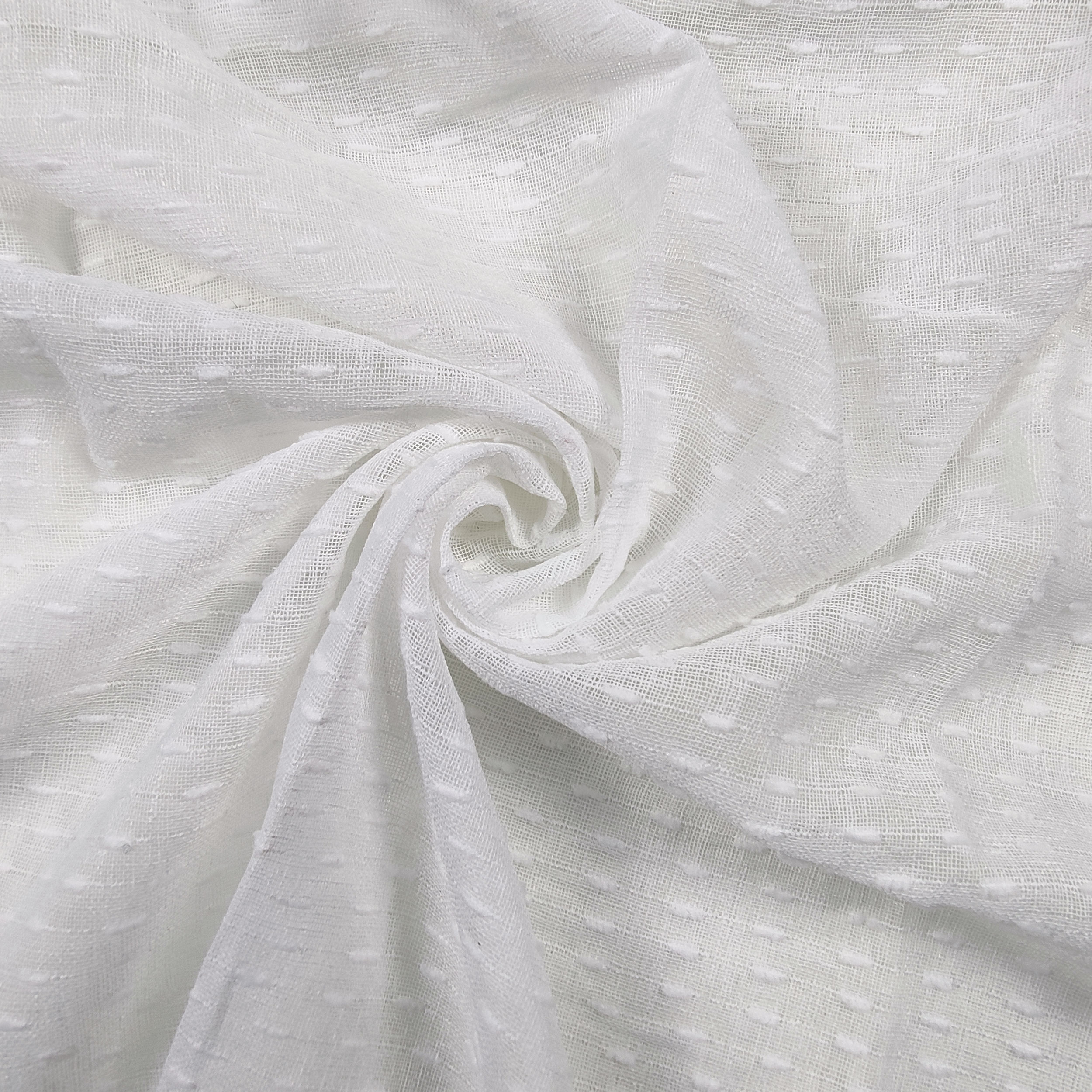 Rideau en tissu Christina White