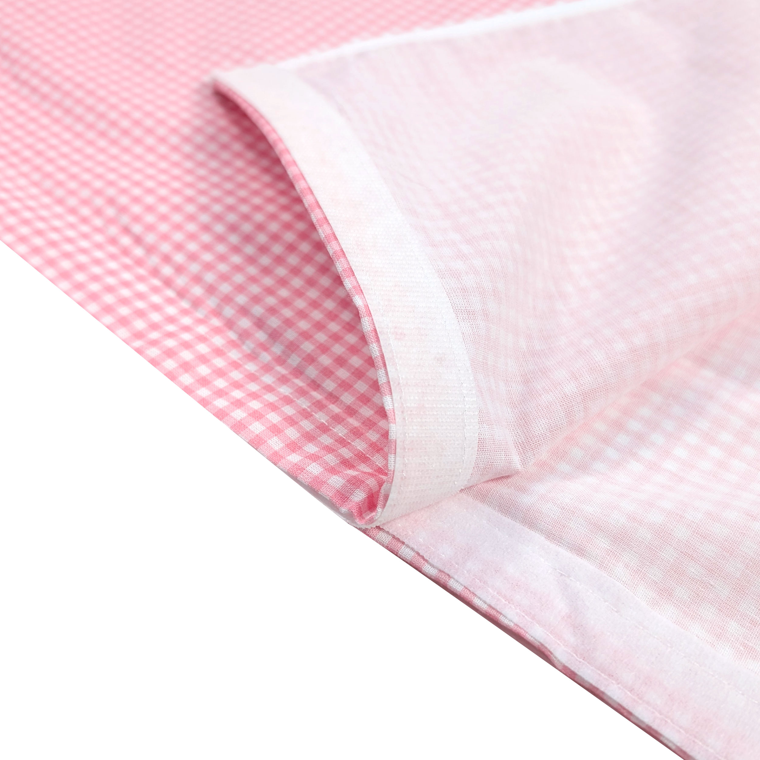 Saco de dormir de verano a cuadros rosa Image