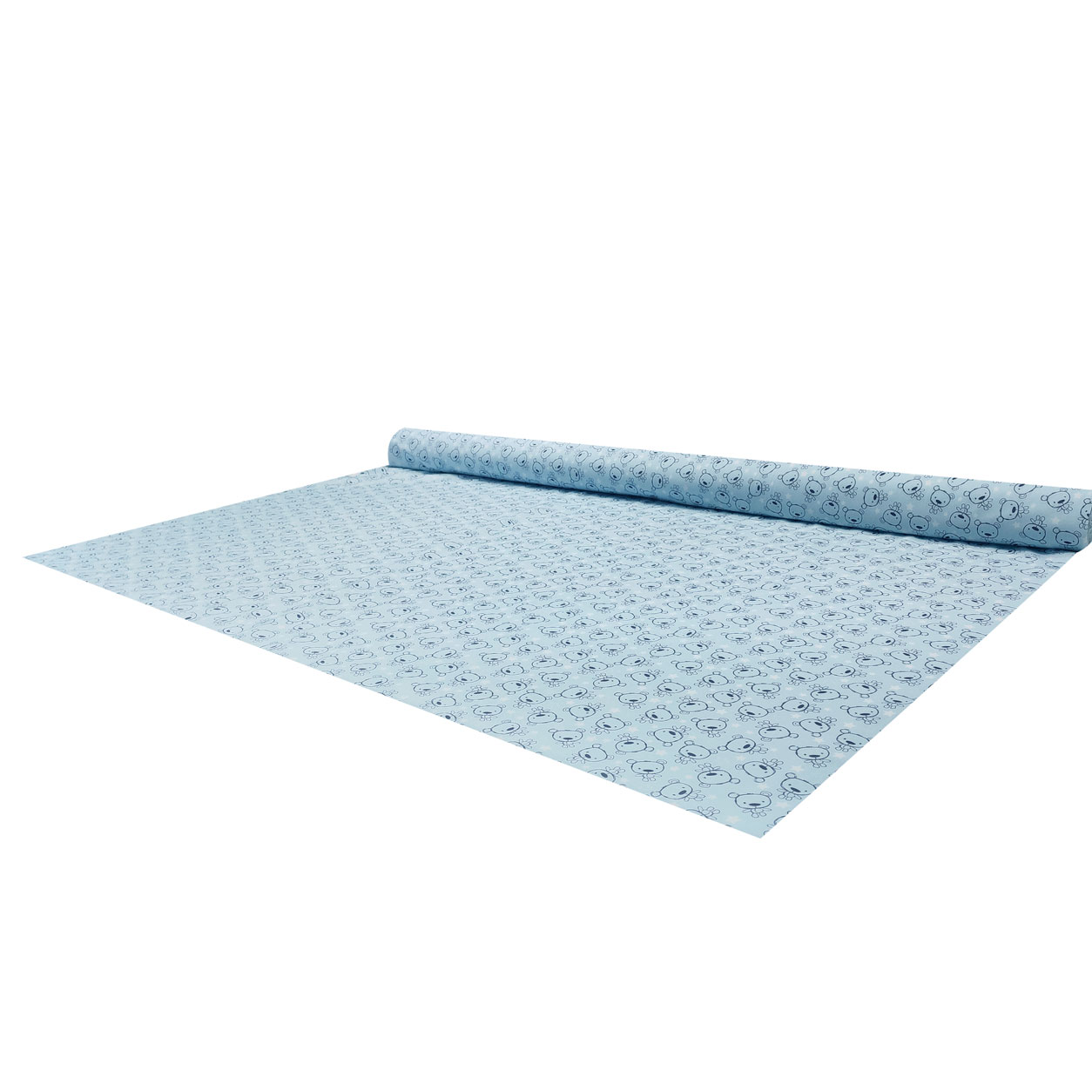 Tissu de coton Ours bleu Image
