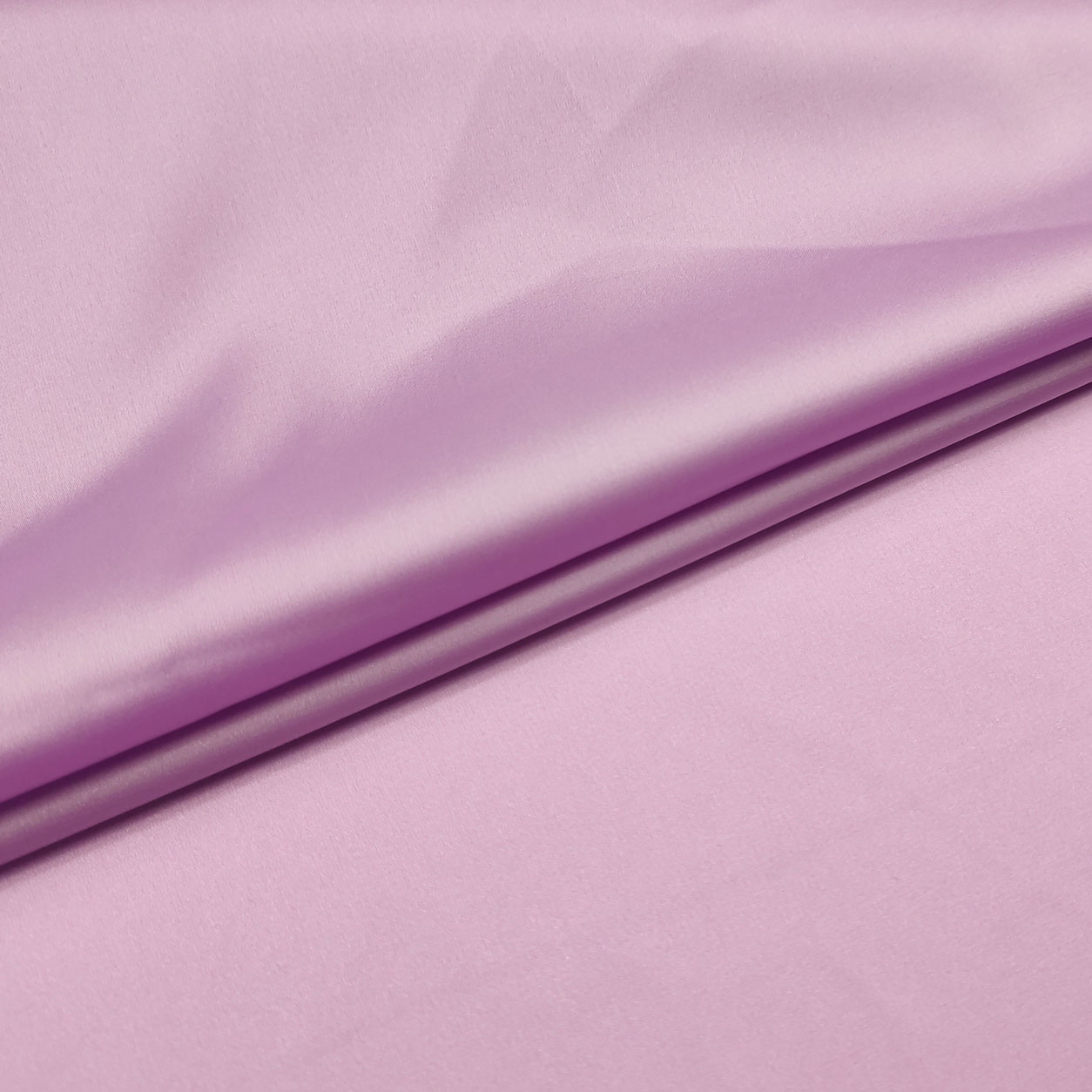 Silky Sateen Stretch Fabric Image