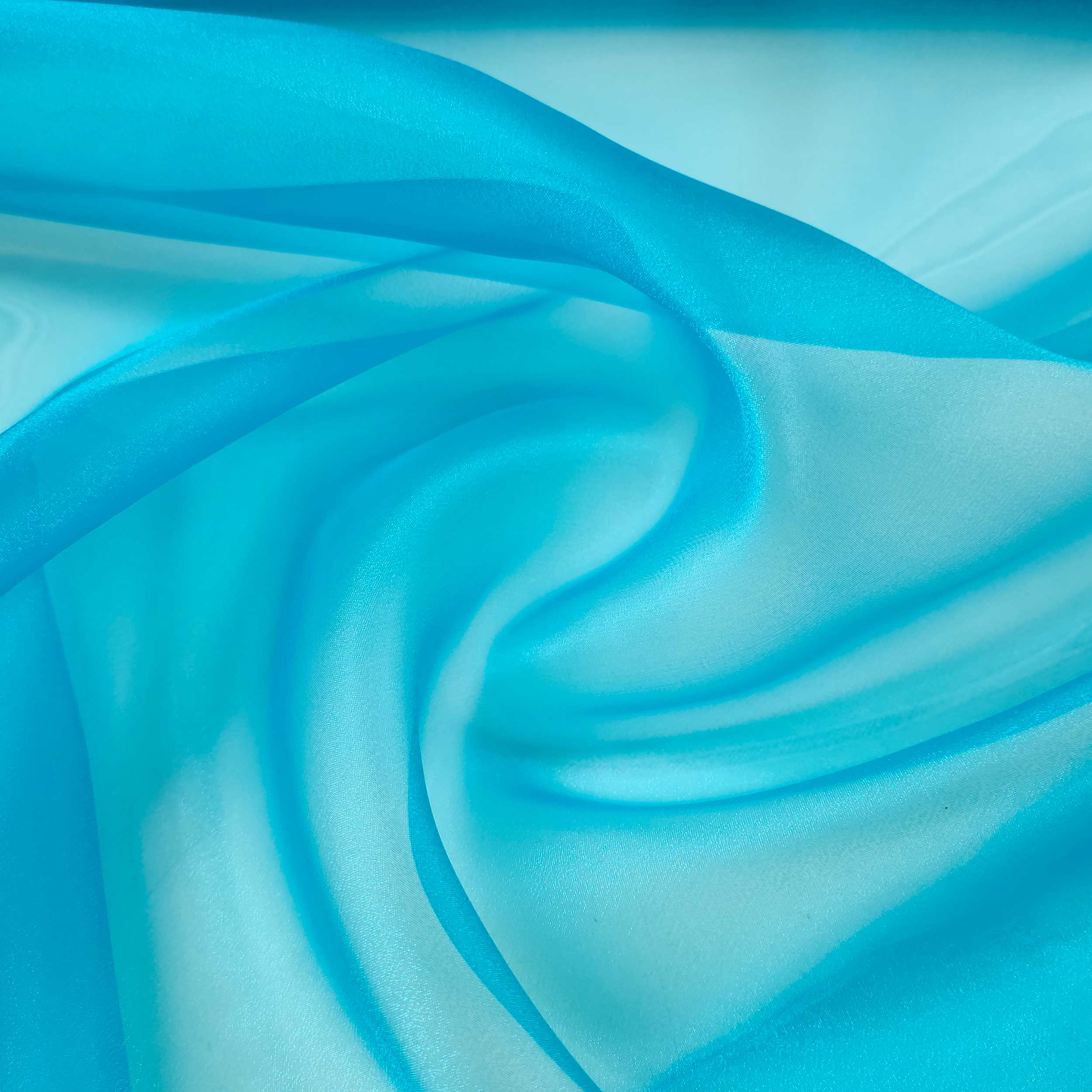 Organza Lux Sólido Turquesa