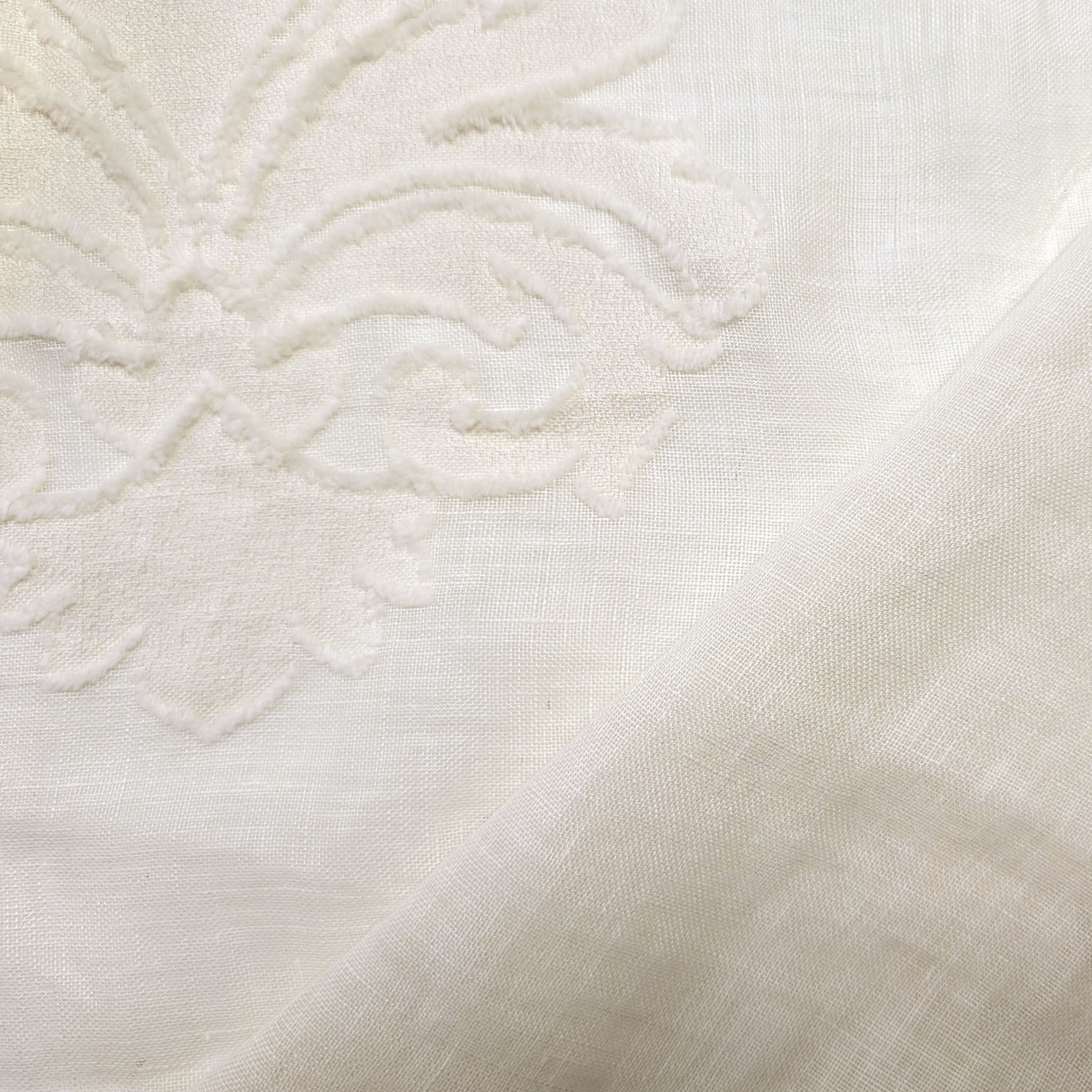 Scampolo Linen Curtain Cotton Lily 380x300 cm Image