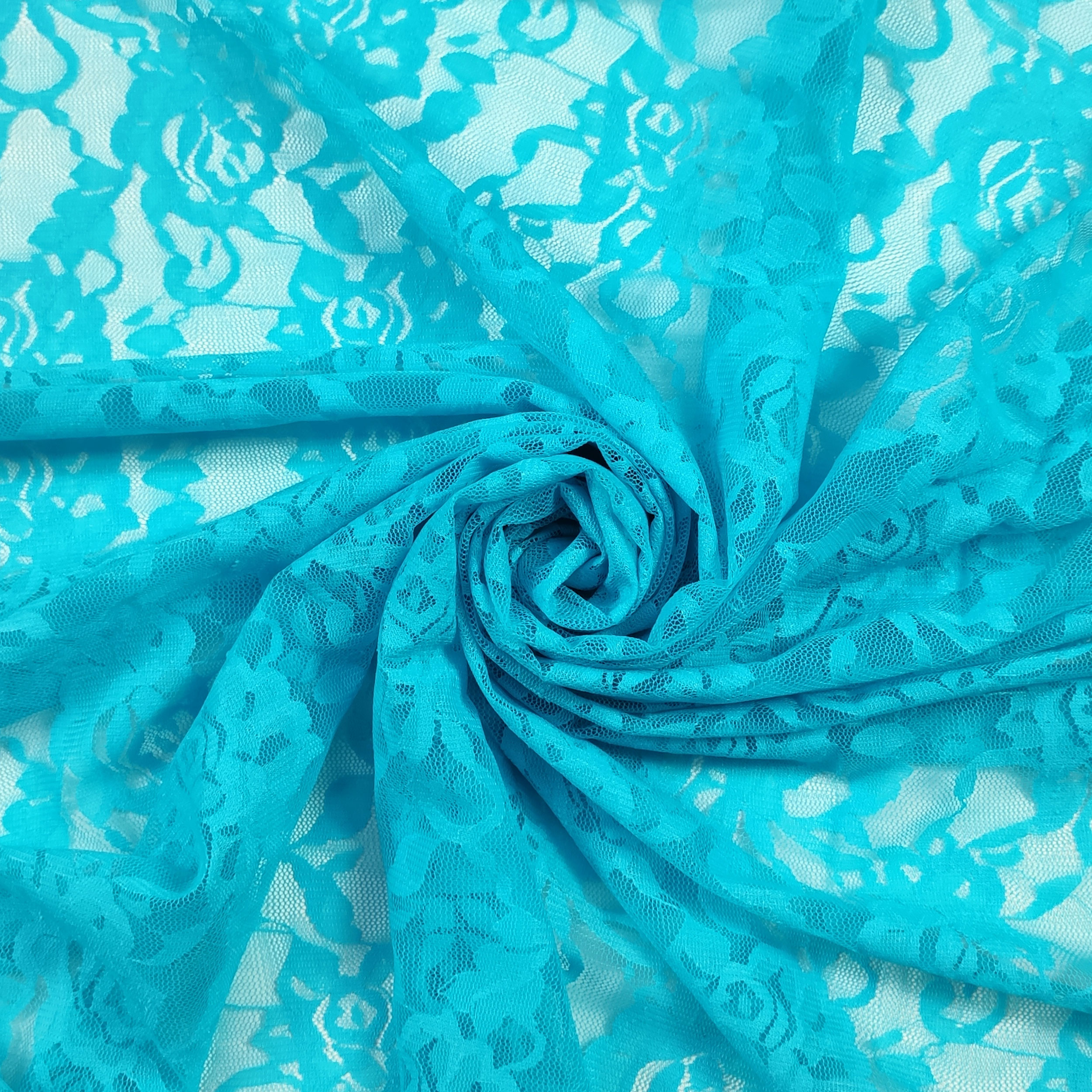 Elastic Lace with Roses Image