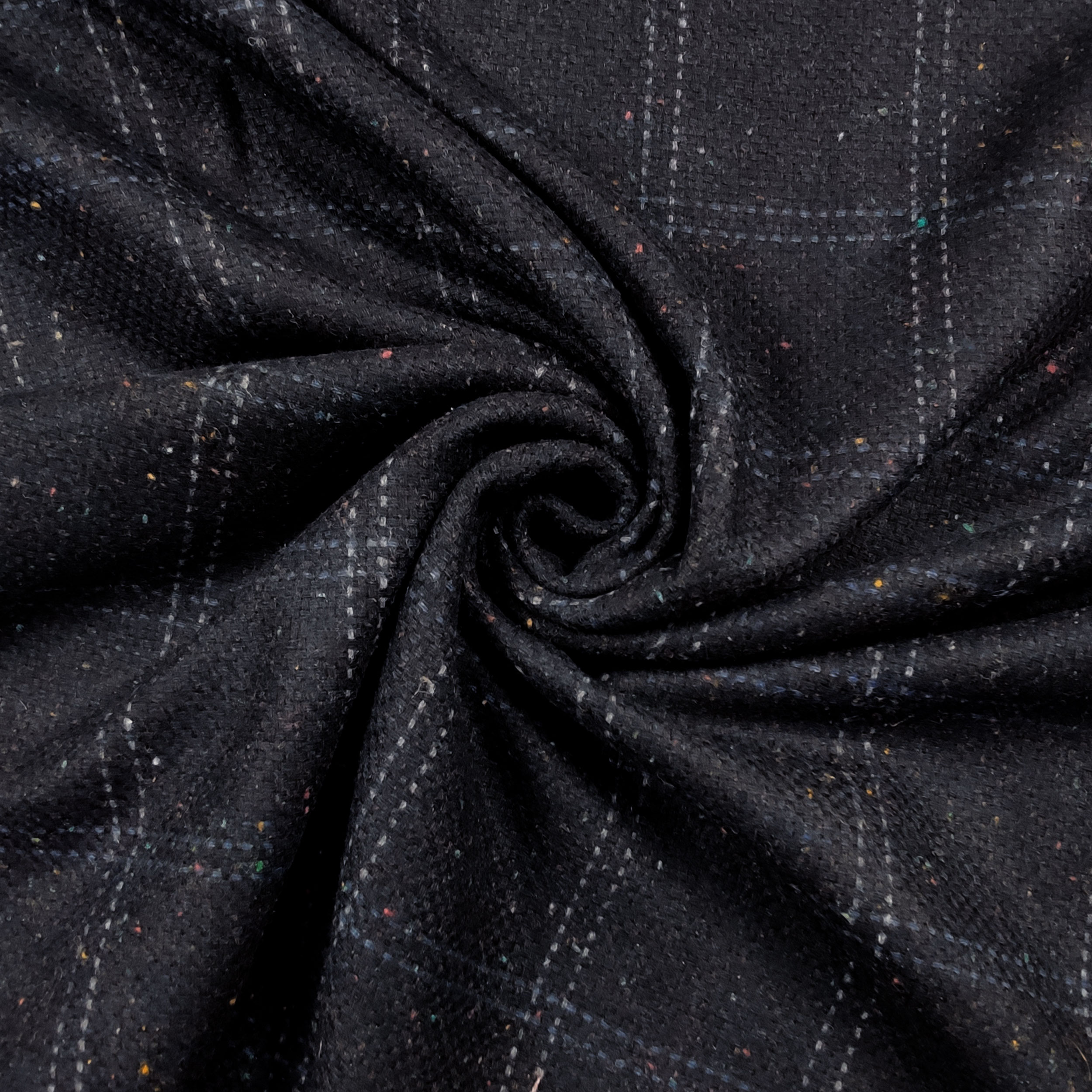 Baumwollmischung Tartan Dots Farbige Halskrause