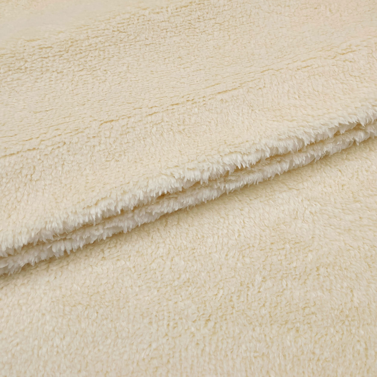 Abrigo polar Teddy Crema