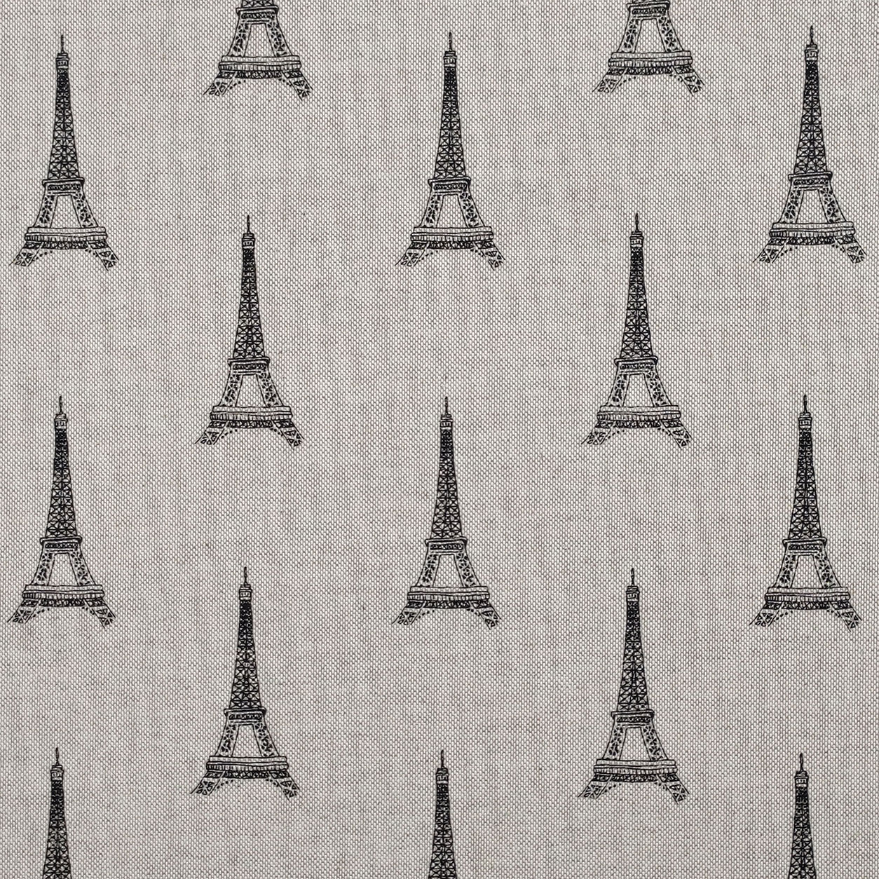 Recorte Tejido Algodón Mixto Torre Eiffel 50x140 cm Image