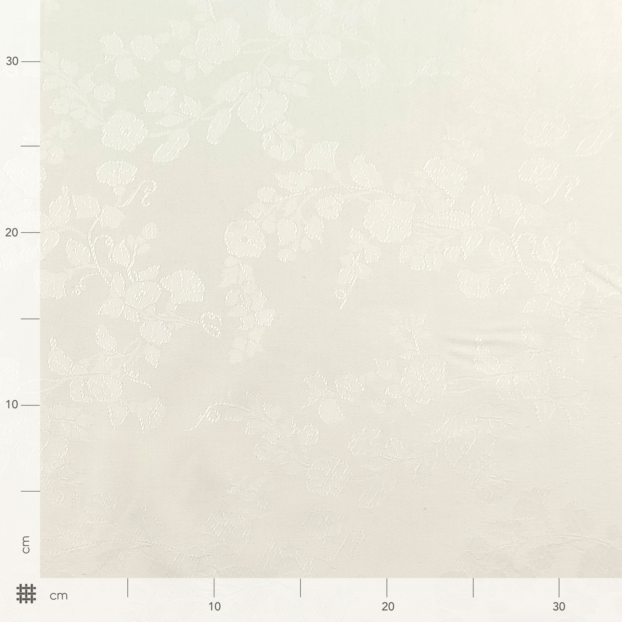 Tissu Flanders en coton blanc laiteux