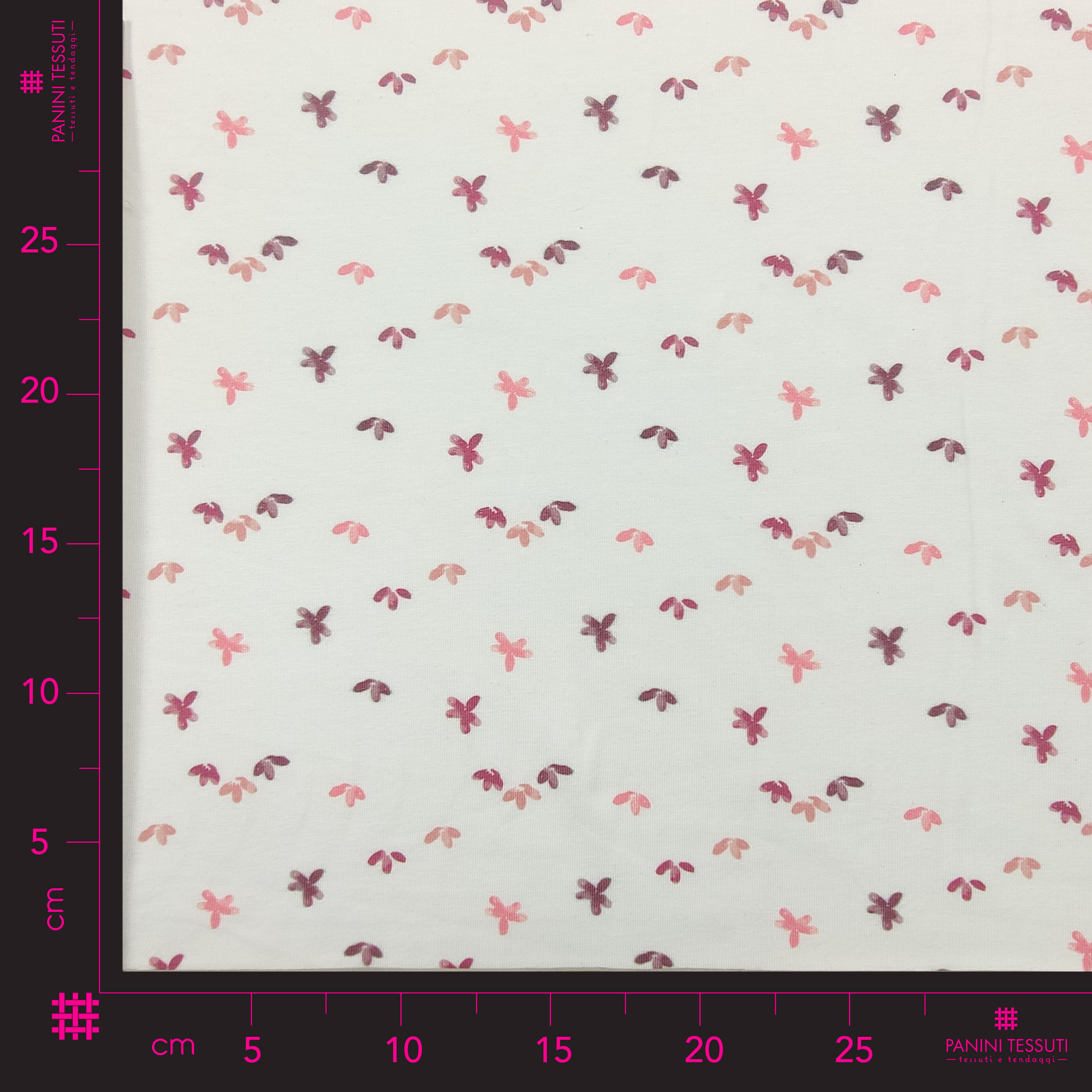 Dressmaking Cotton Jersey - Pink Blossoms Image