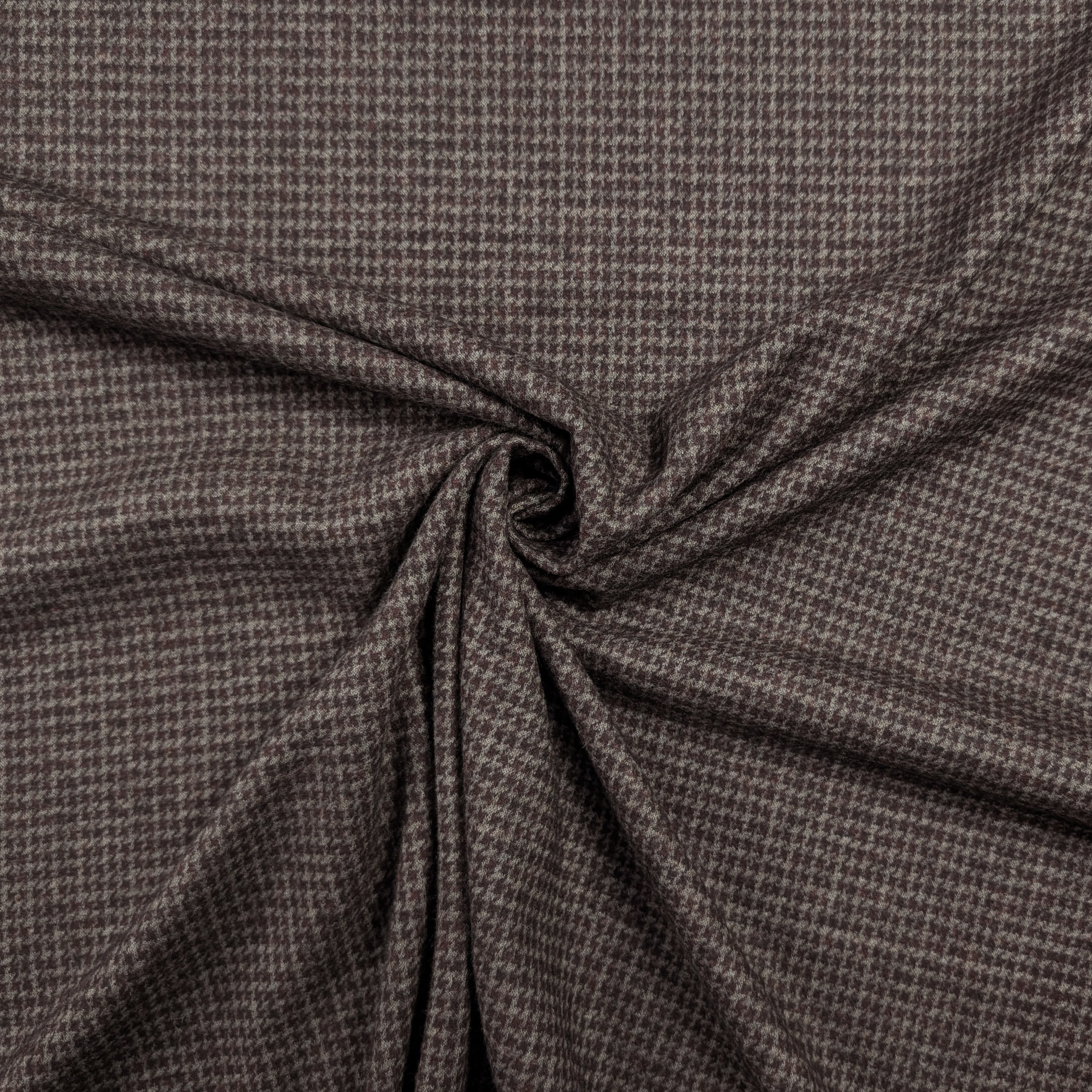 Punto Milano Handmade Houndstooth Braun Kaschmir Image