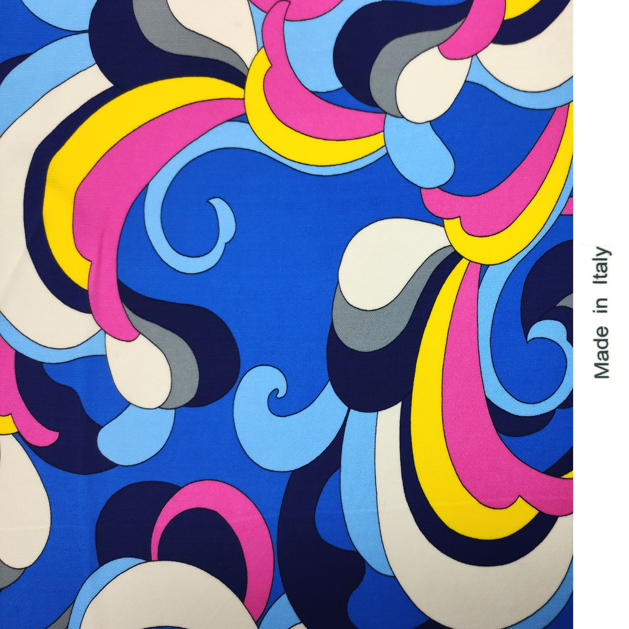 Conjunto de punto de viscosa Azul Multicolor