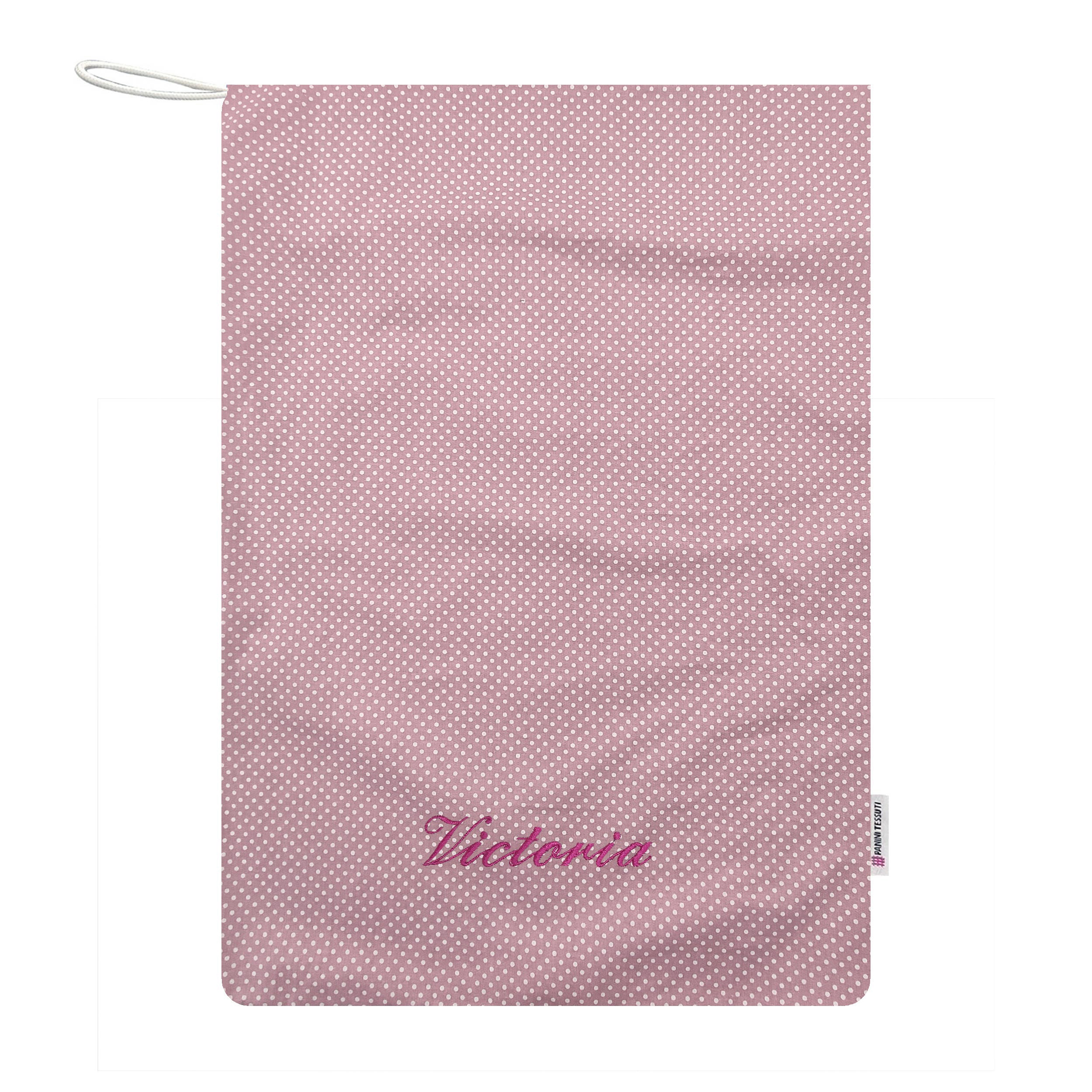 Sac de jardin d'enfants rose antique à pois