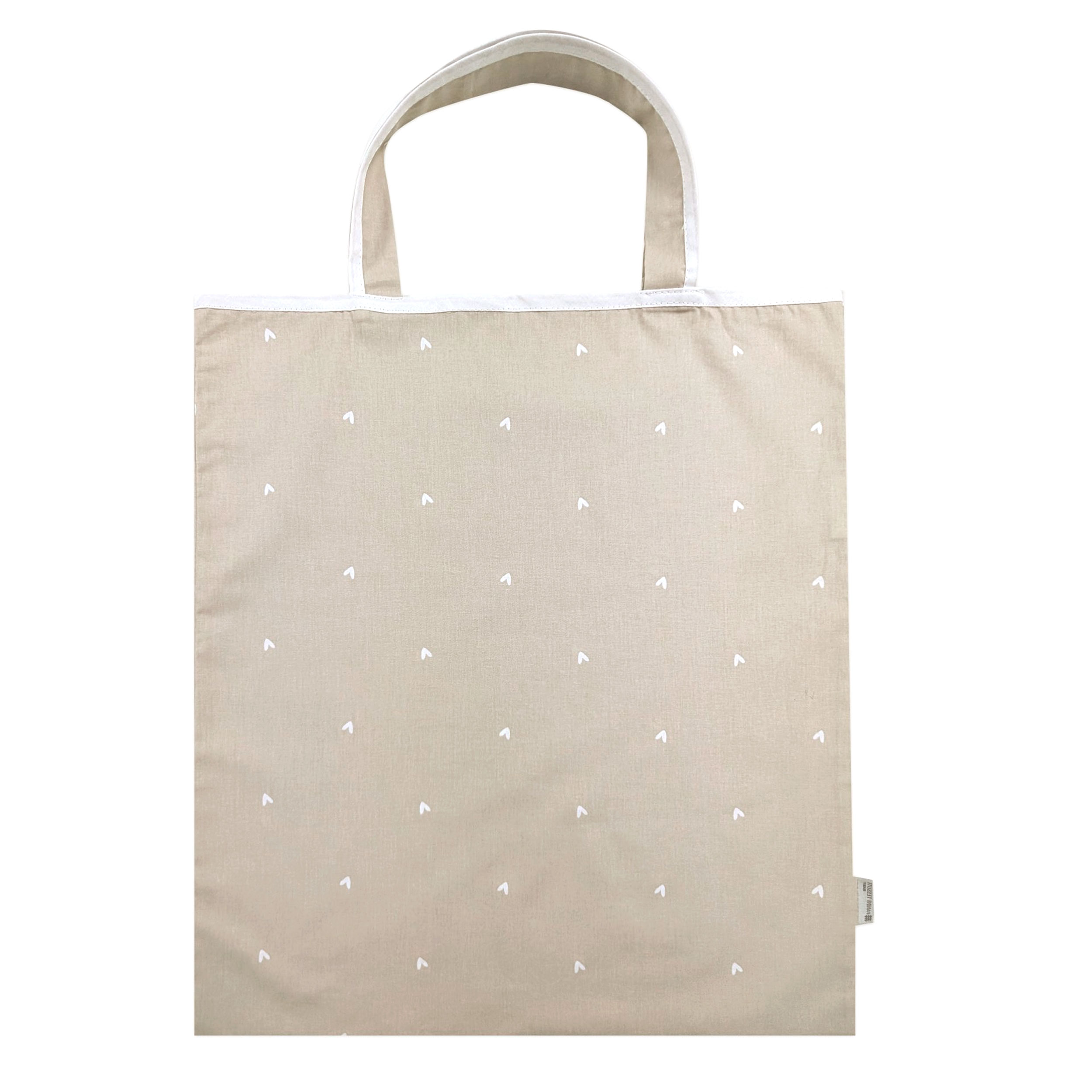 Sleeping Bag Bag Hearts Background Beige Image