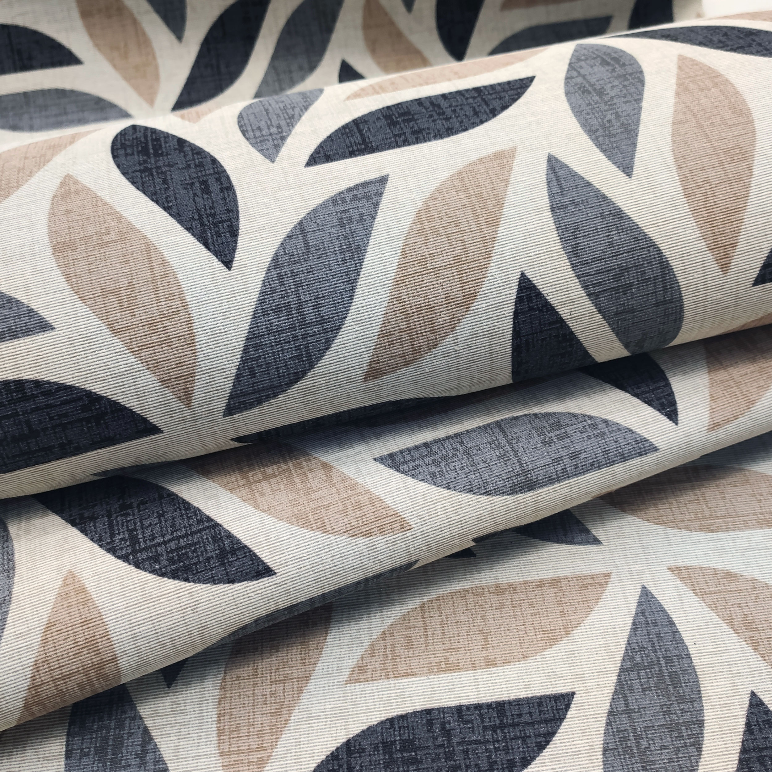 Fregona de Cocina Stylised Leaves Cold Tones