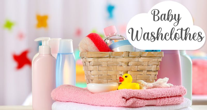 Washclothes Baby panini tessuti