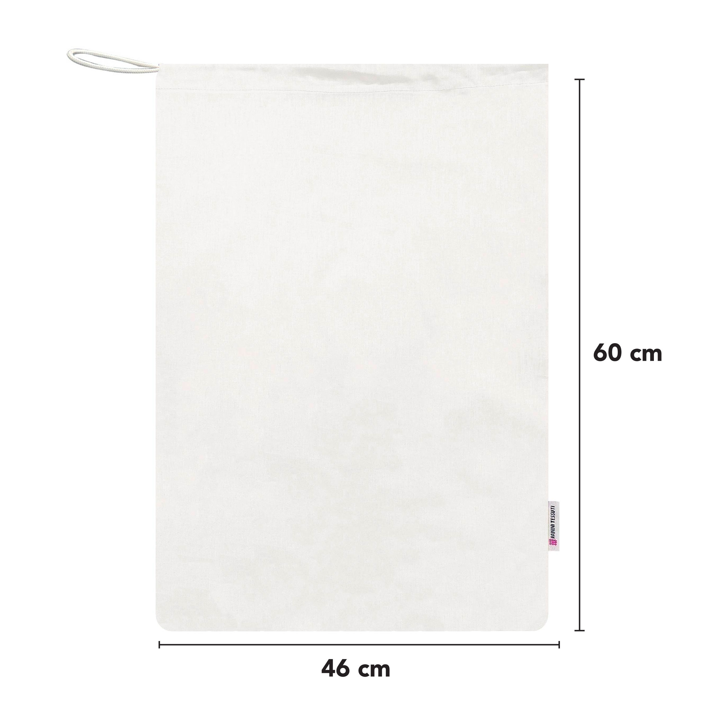 Sac de jardin d'enfants blanc uni