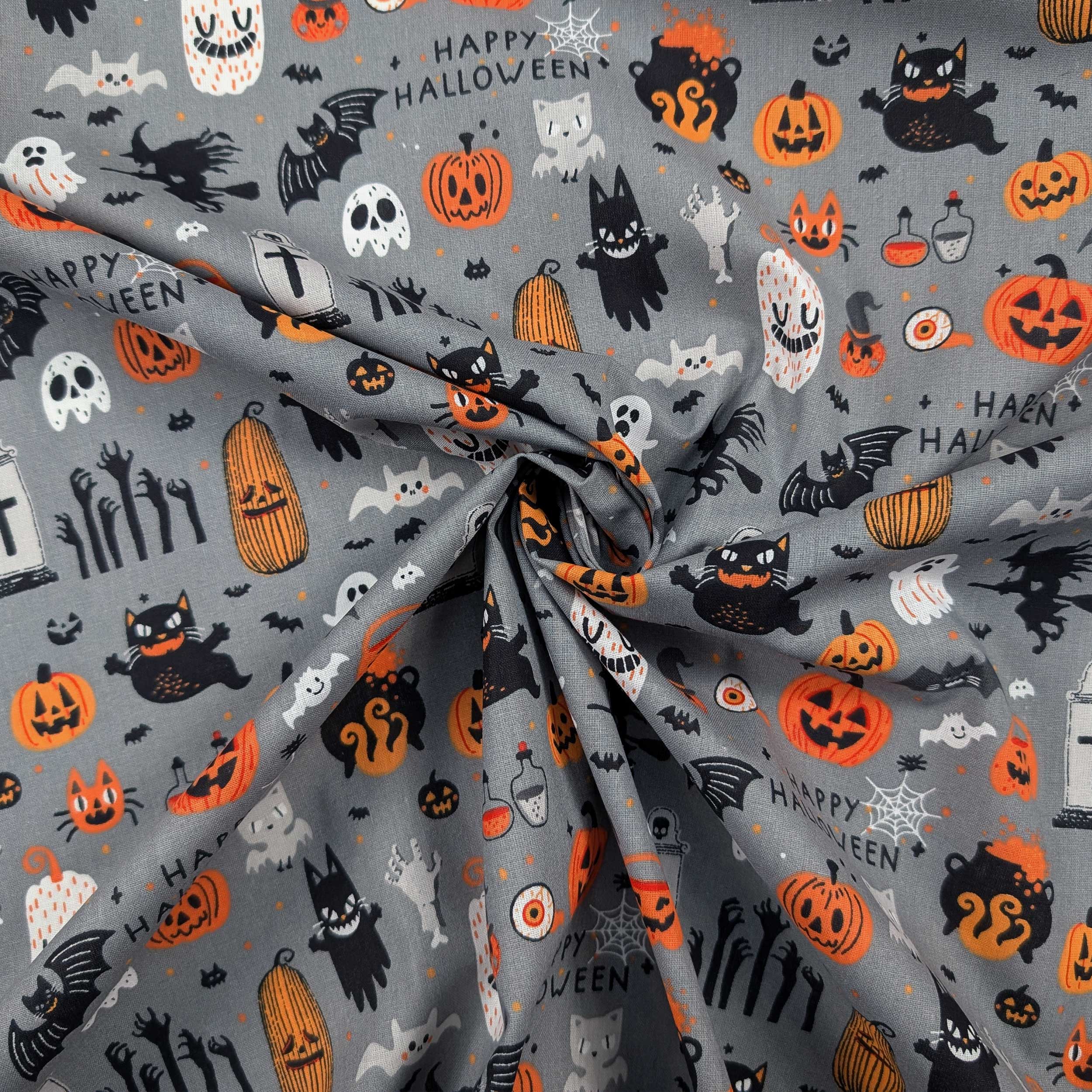 Joyeux Halloween Fantasy Cotton Image