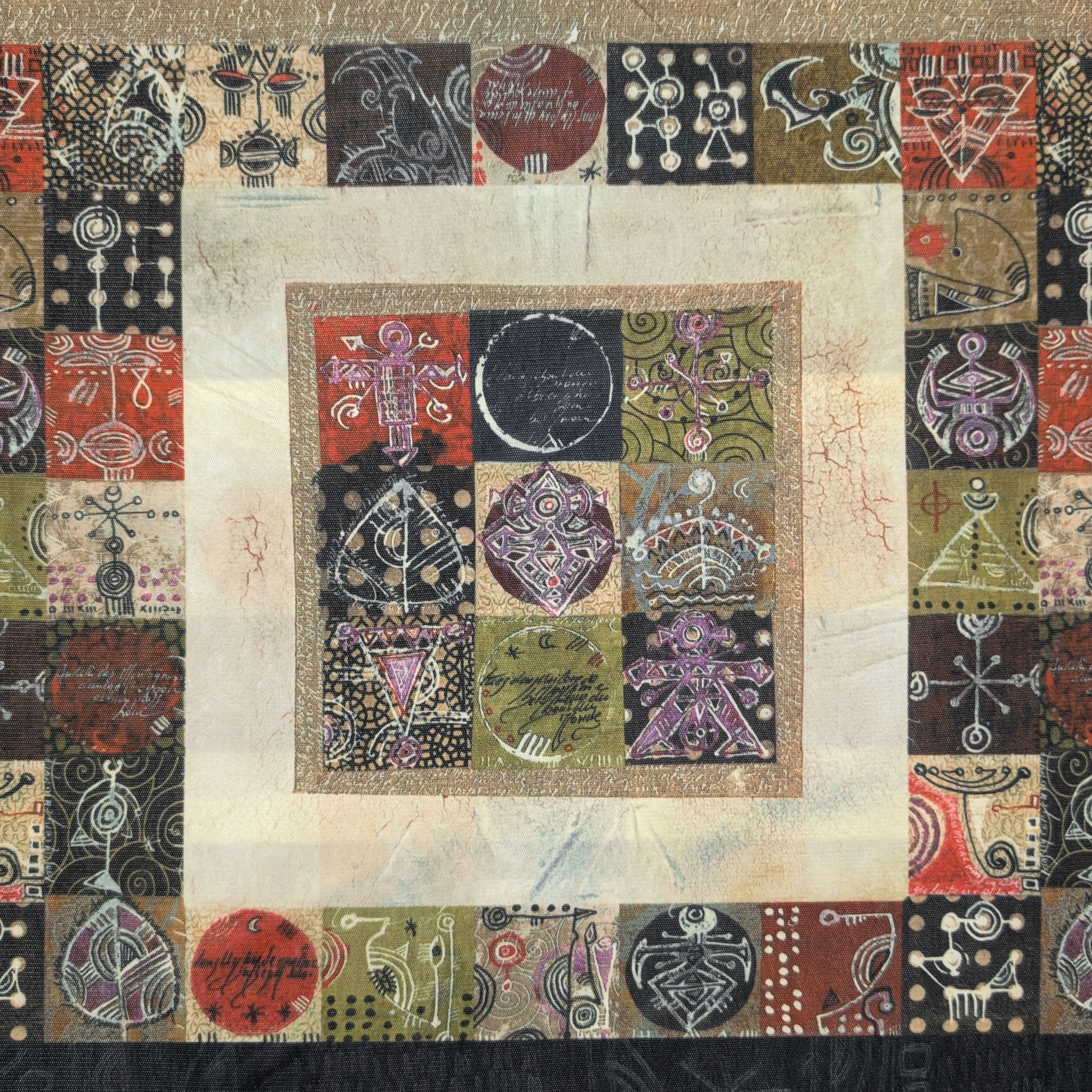 Tribal Patterned Elasticised Net Image