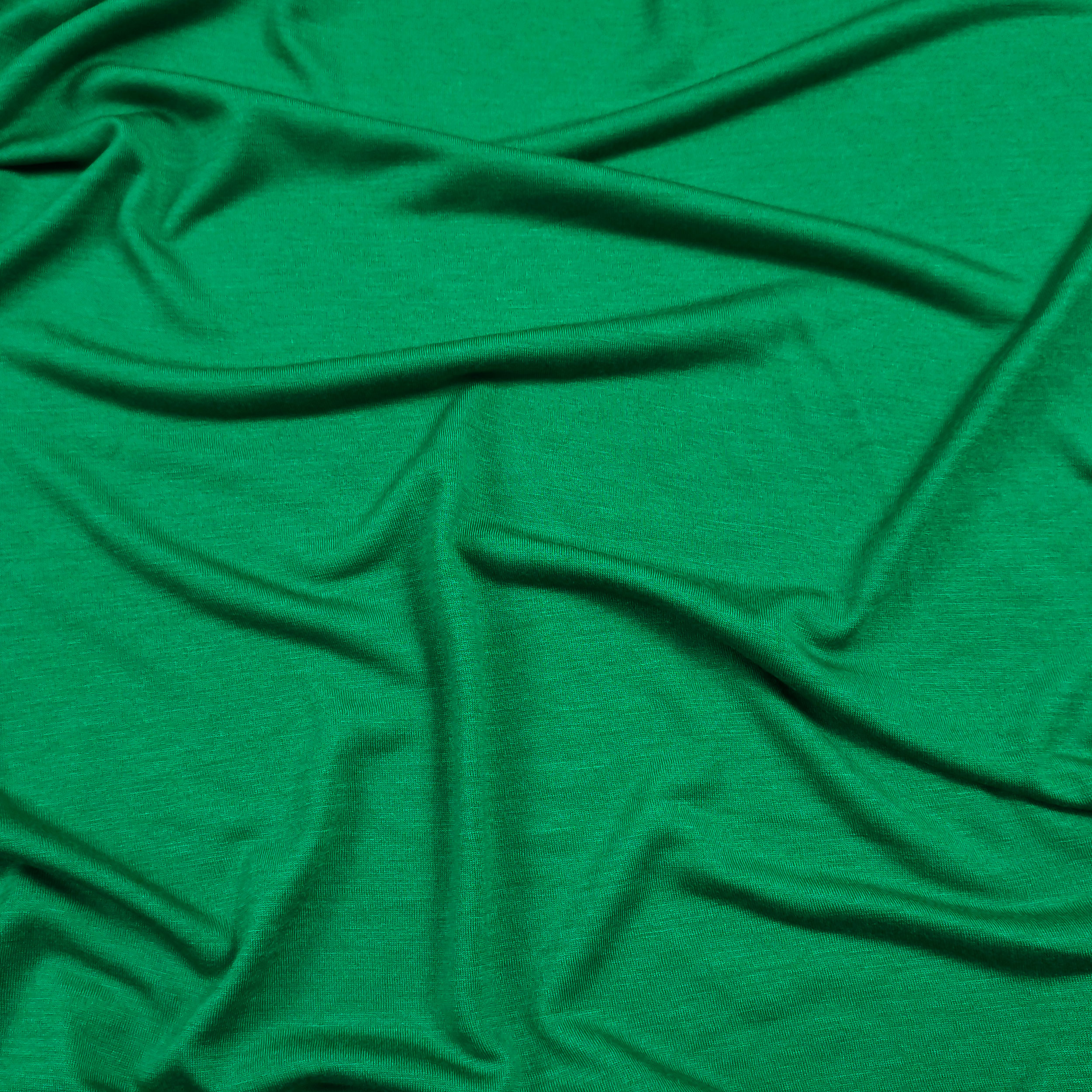 Jersey de viscose uni Vert