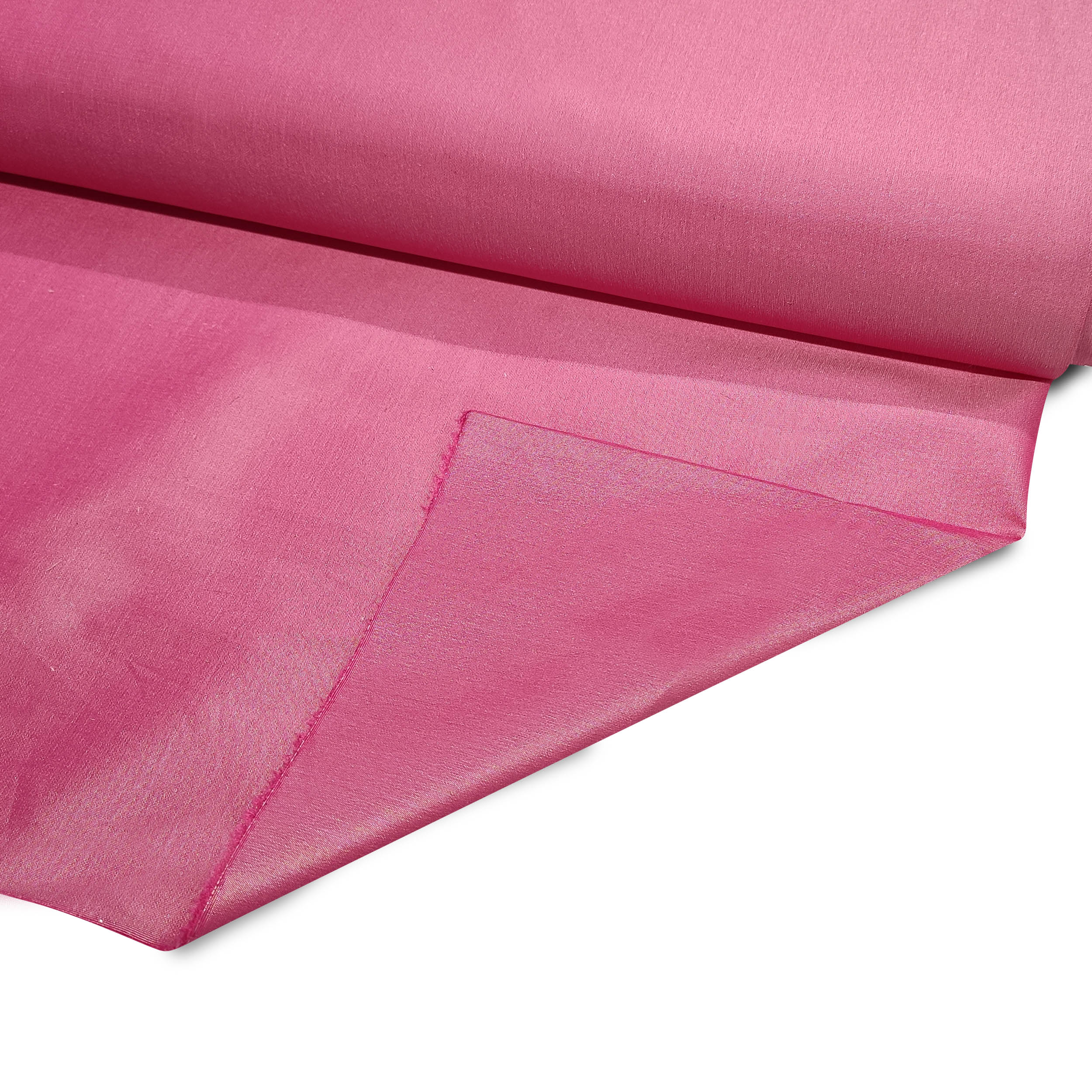 Recorte de tafetán liso para cortinas rosa oscuro 140x300 cm Image