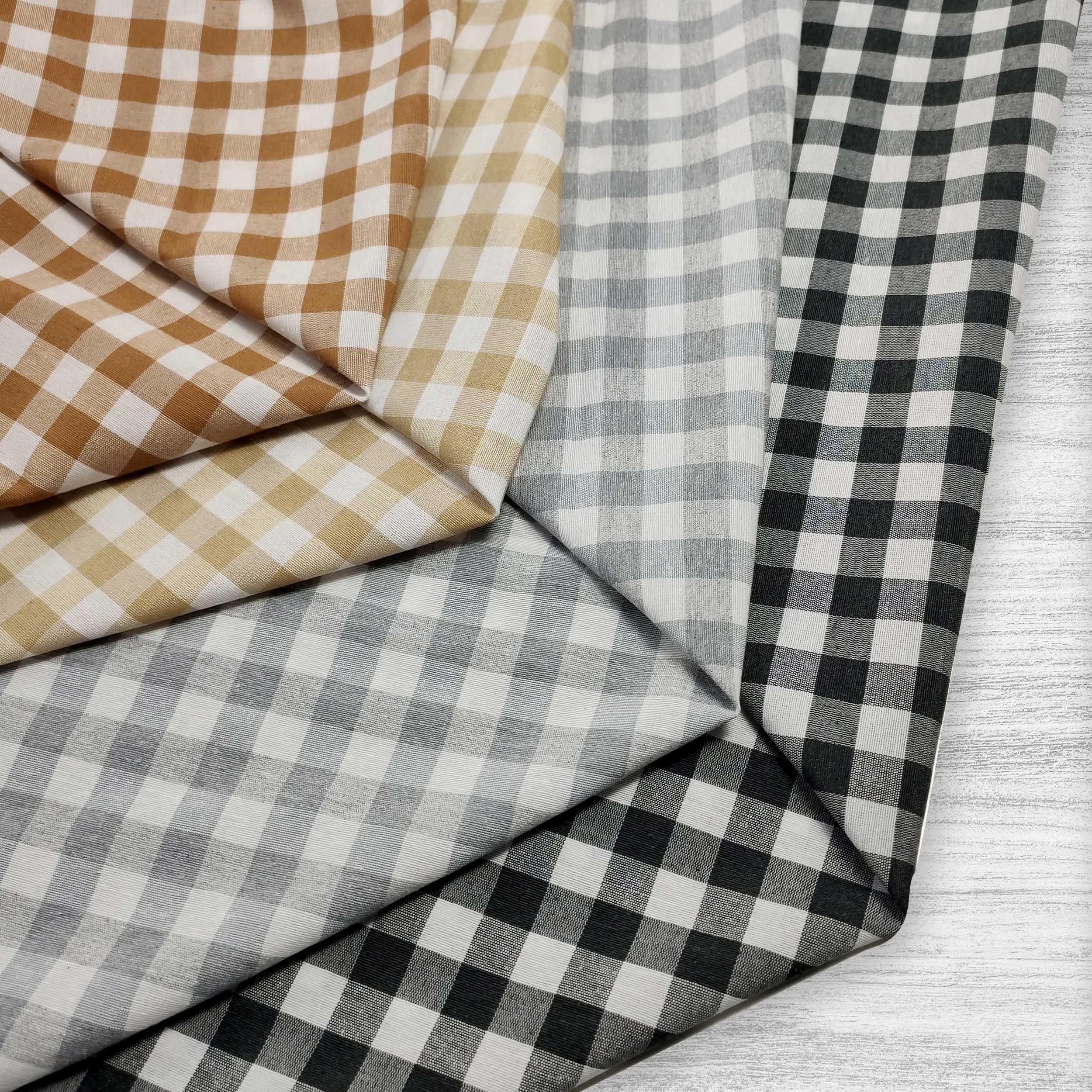 Yarn Dyed Fabric for Check Pattern Tablecloth Image