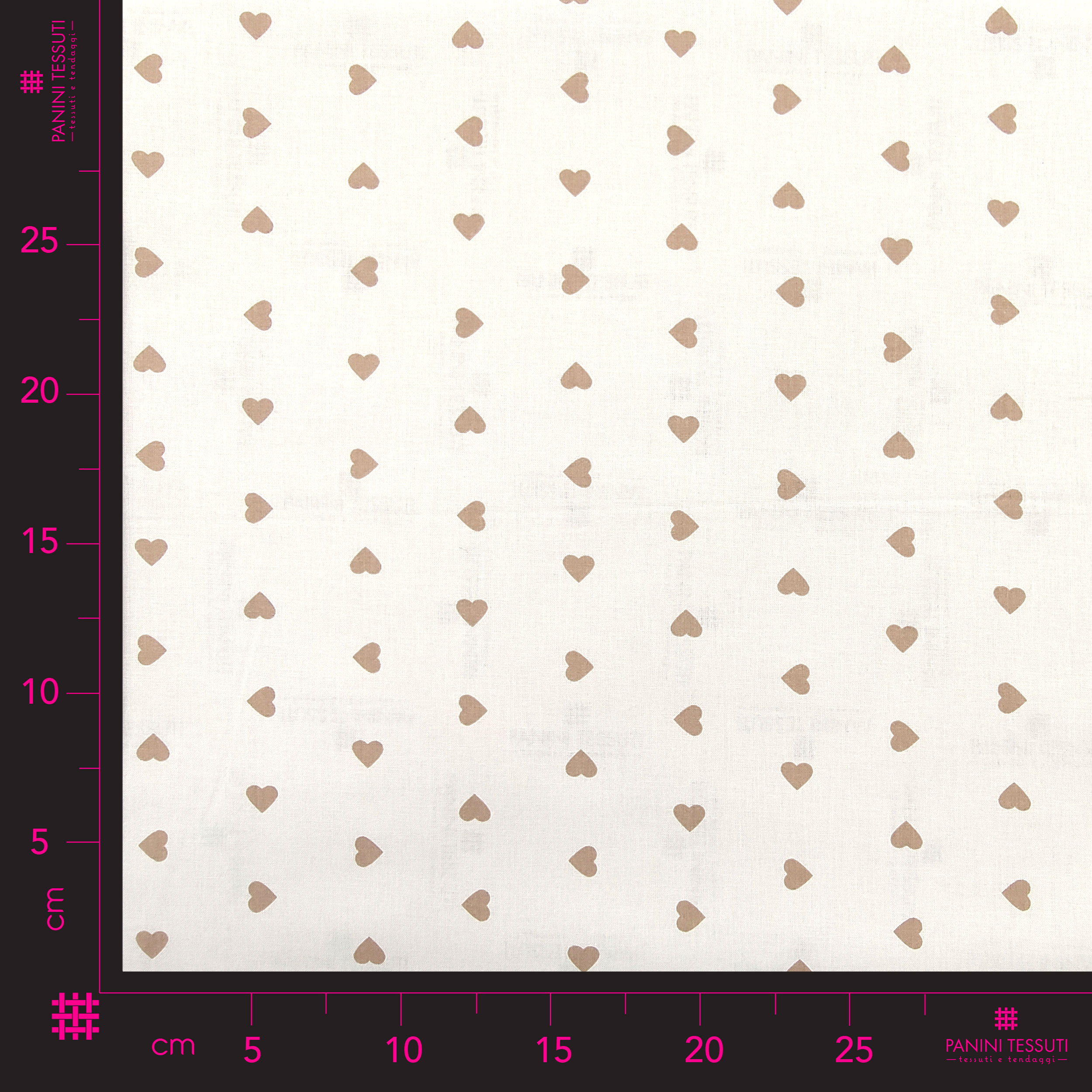 Dressmaking Printed Cotton - Hearts Image