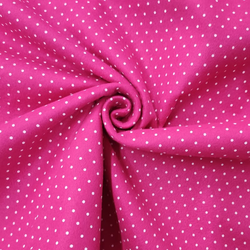 Rose Pannolenci Blanc à pois Image
