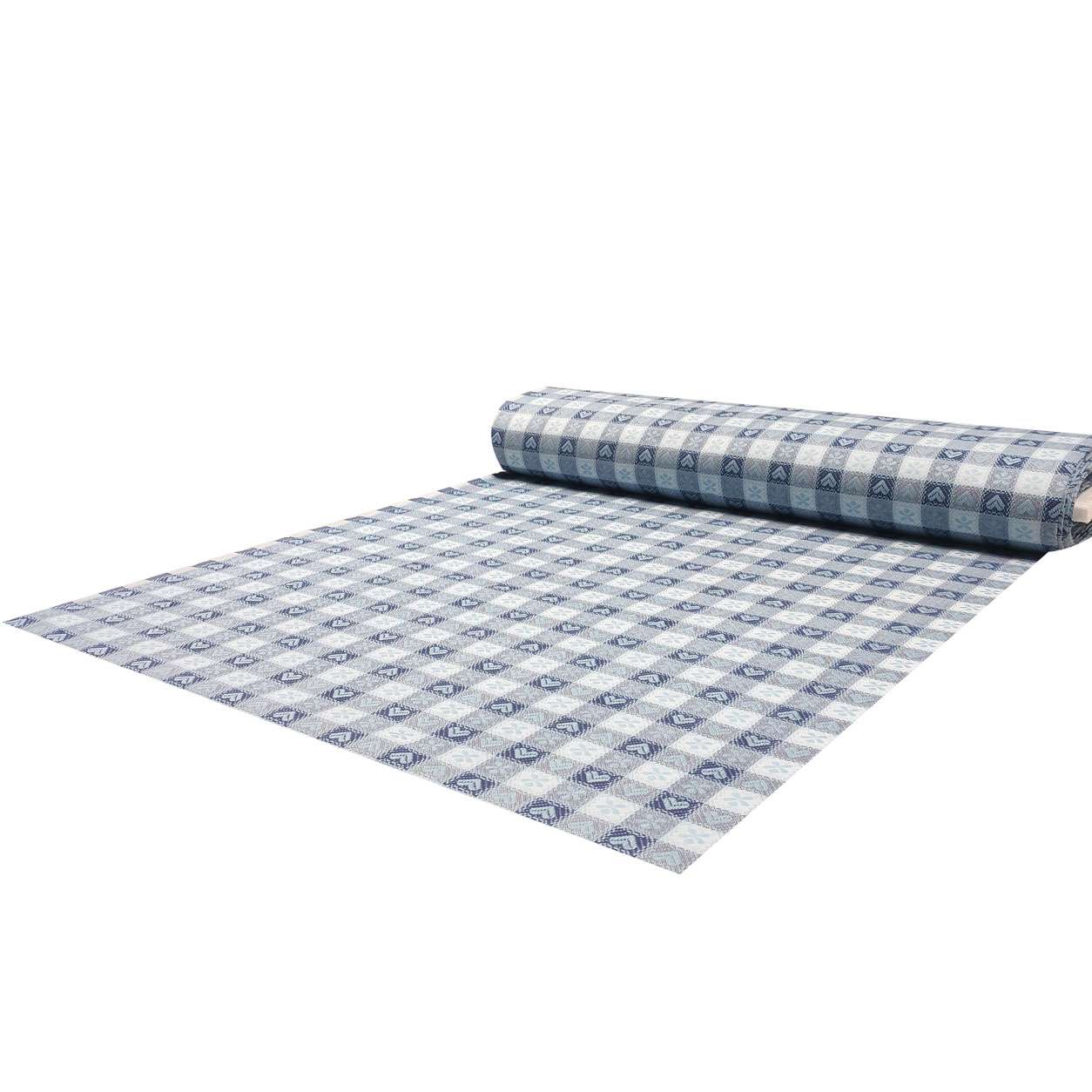 Tissu de nappe tyrolienne teintée au fil Image