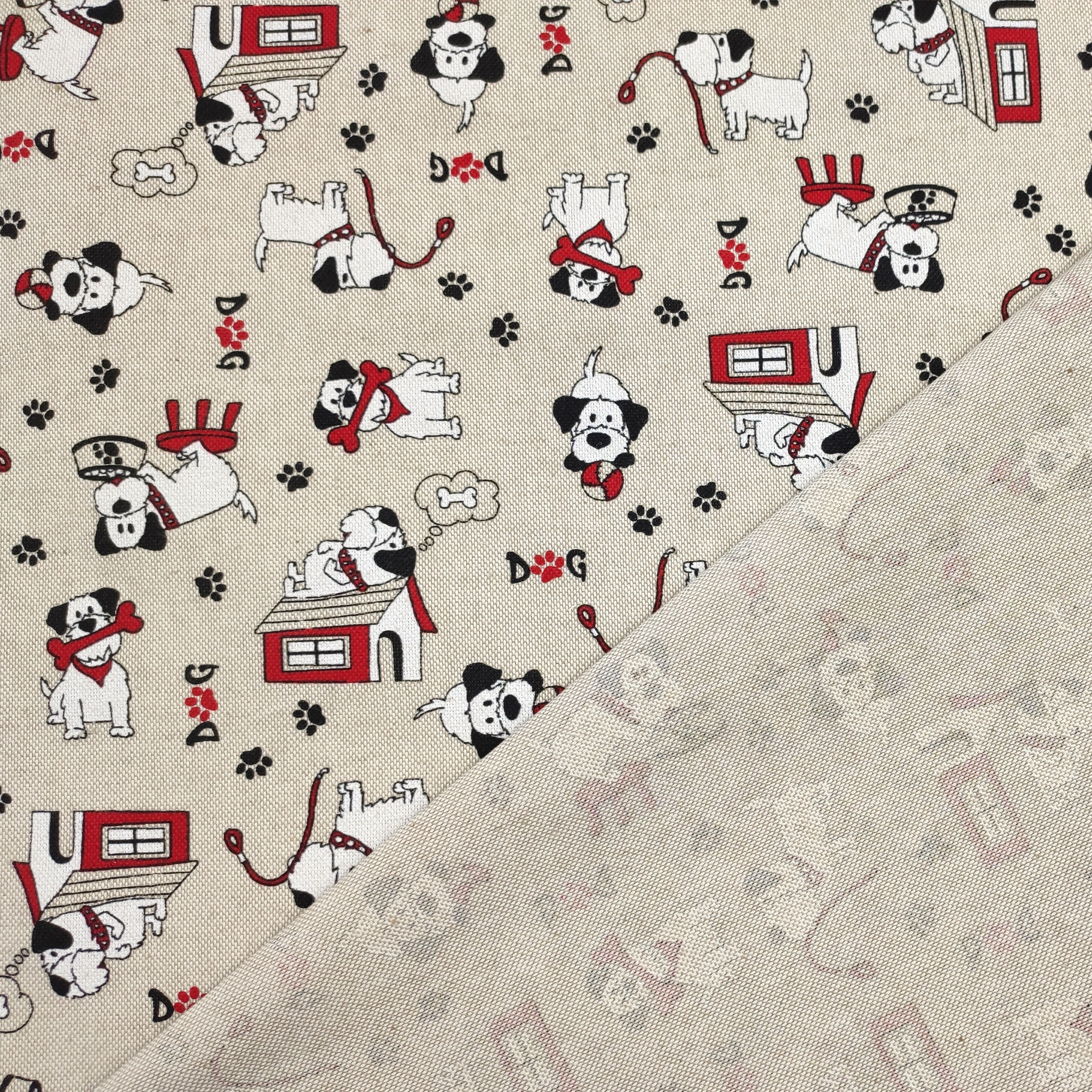 Mixed Cotton Dog Fabric