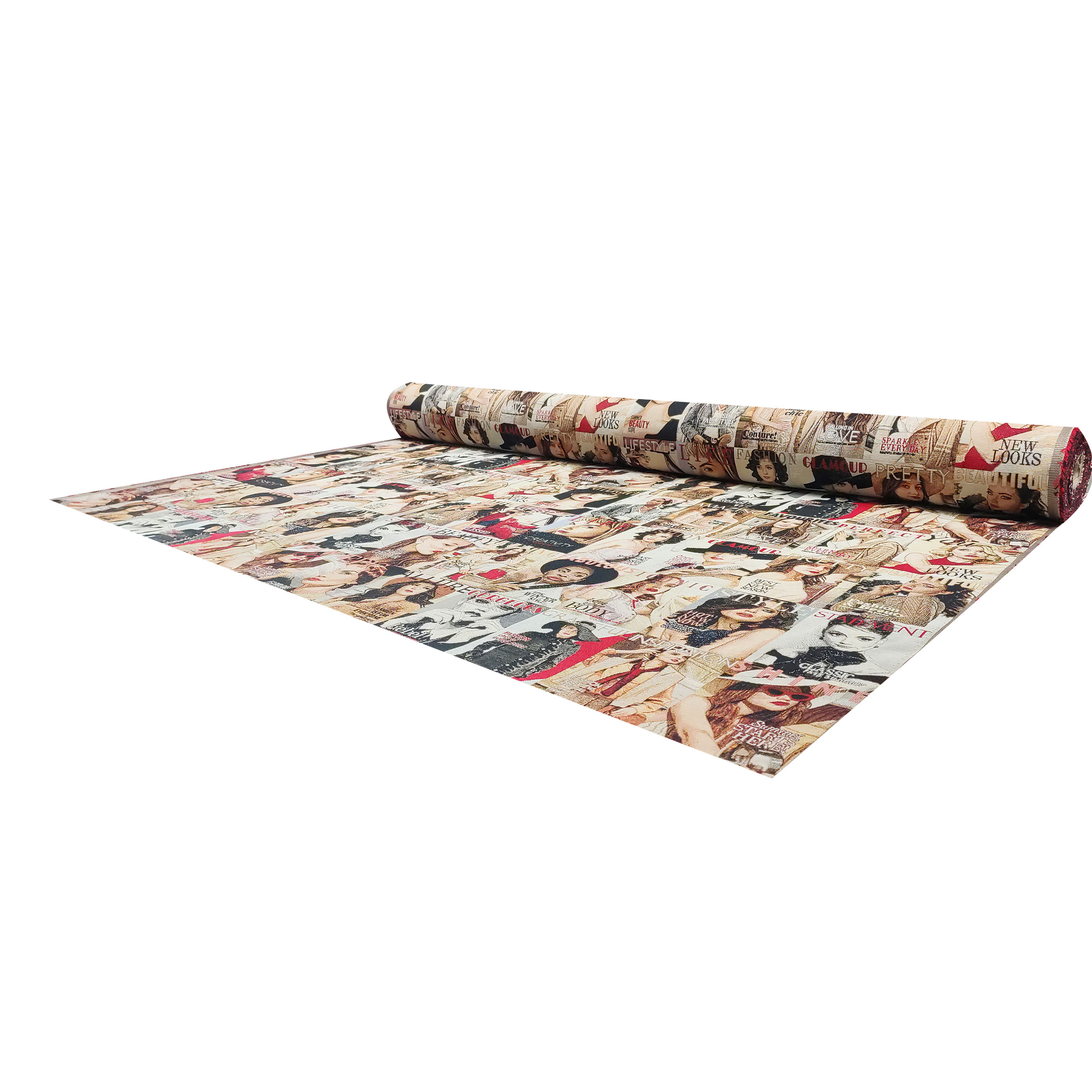Fabric Gobelin Fashion Magazines